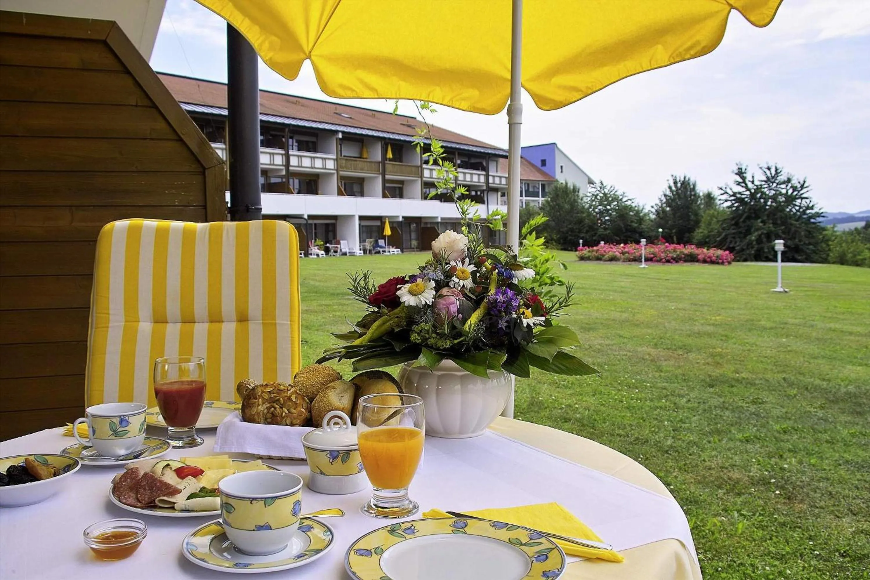 Balcony/Terrace in Apart Hotel am Sonnenhügel
