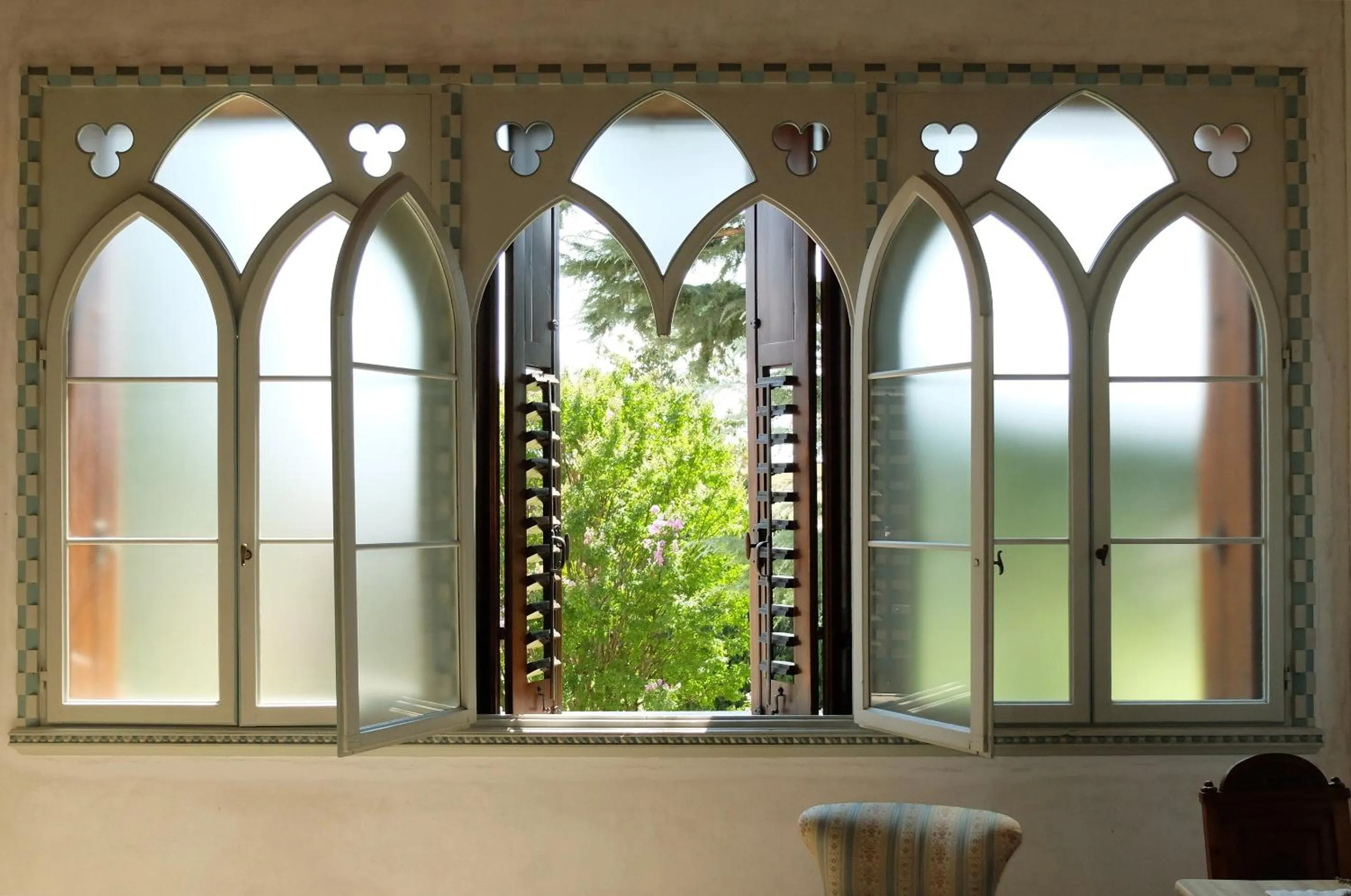 Decorative detail in Il Selese