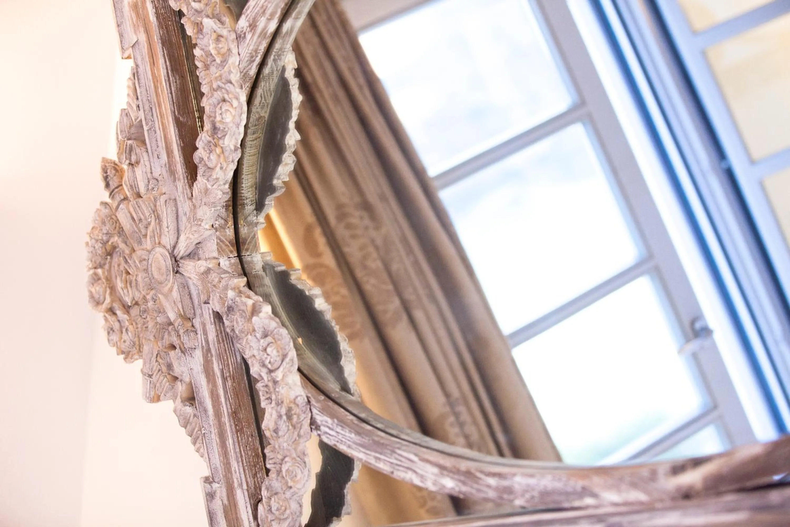Decorative detail in Lindos Shore Boutique Villa with sea view