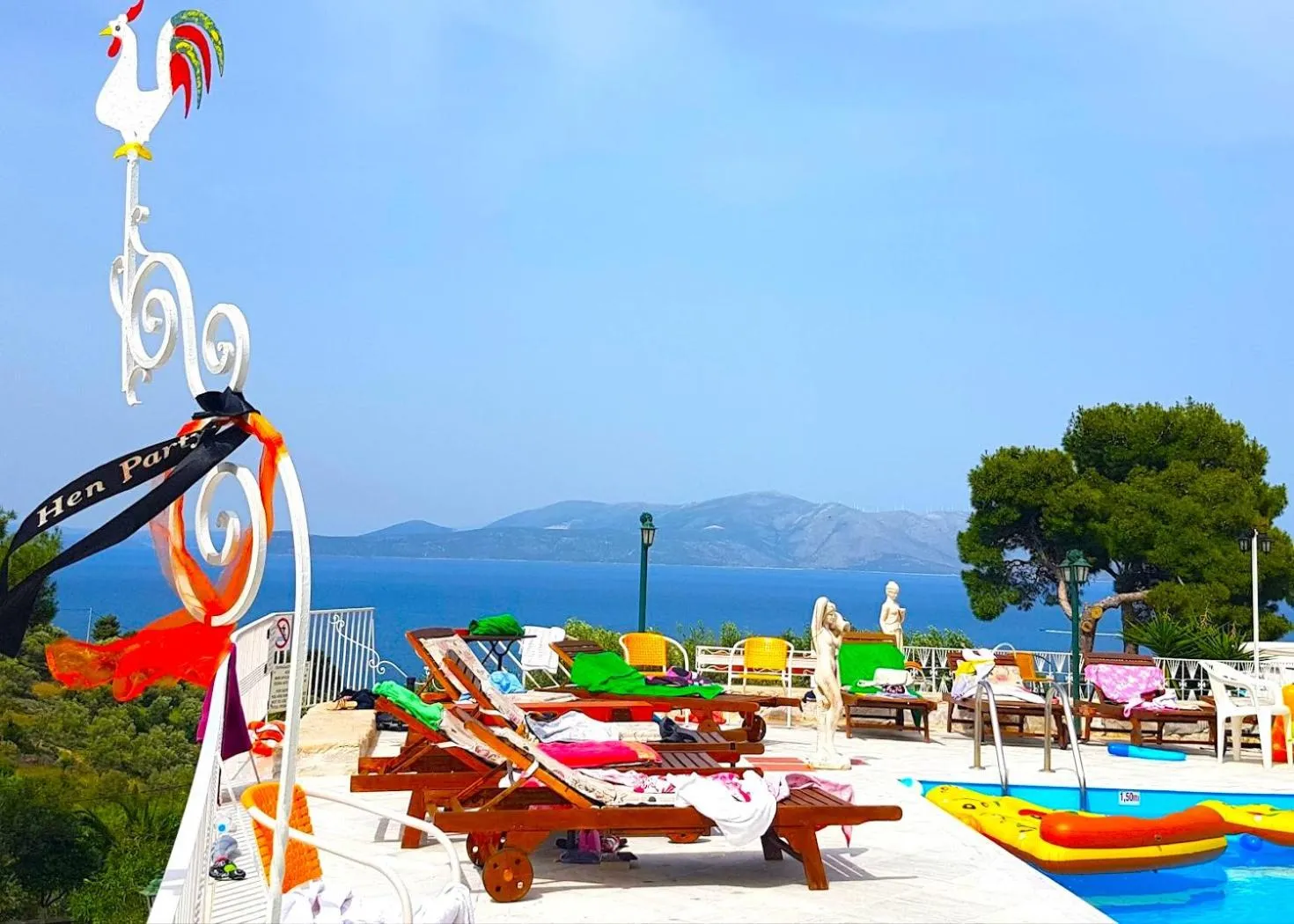 Balcony/Terrace in Villa Agnanti Boutique