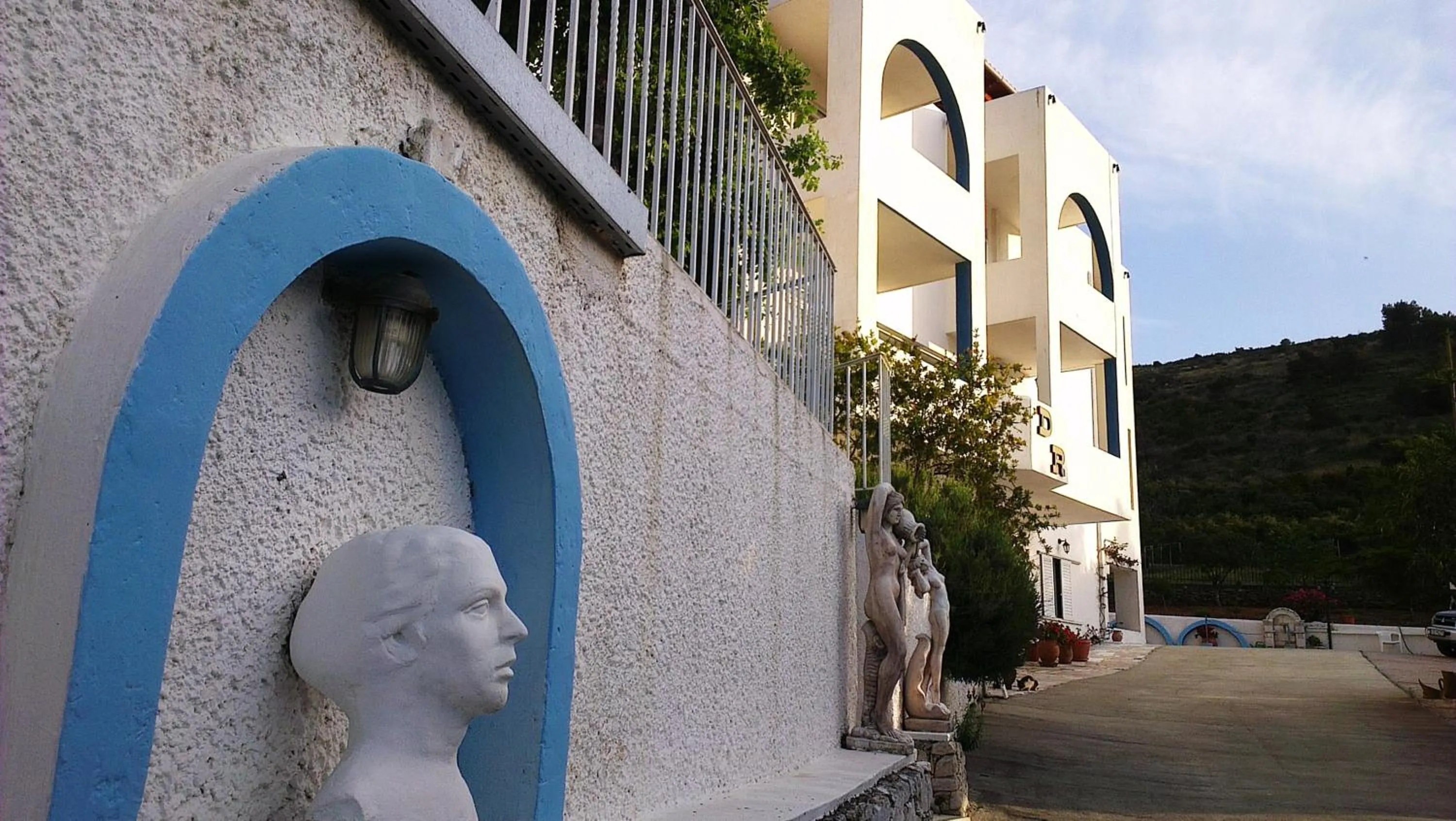 Decorative detail in Villa Agnanti Boutique