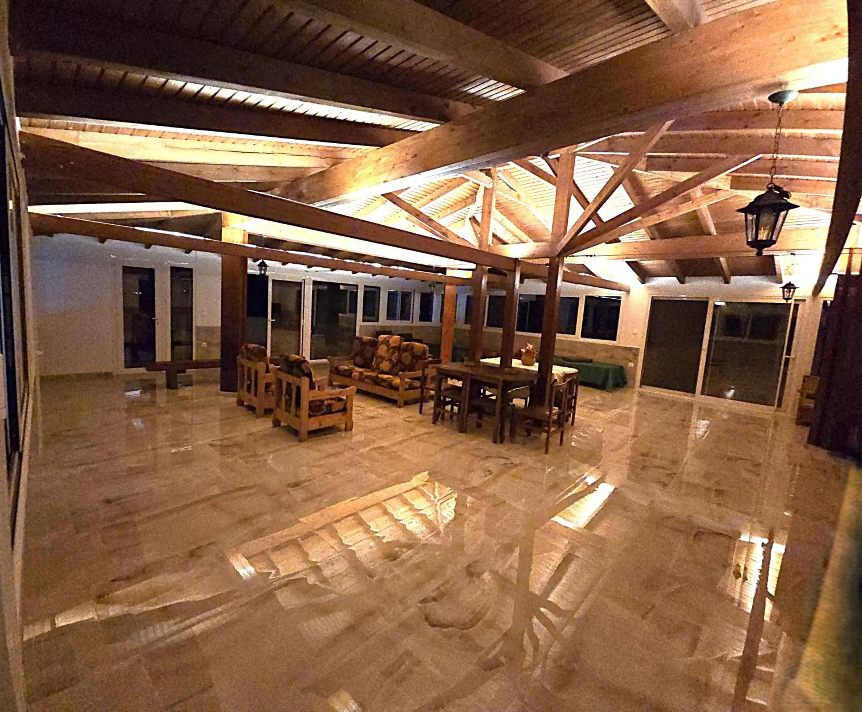 Seating area in Villa Agnanti Boutique