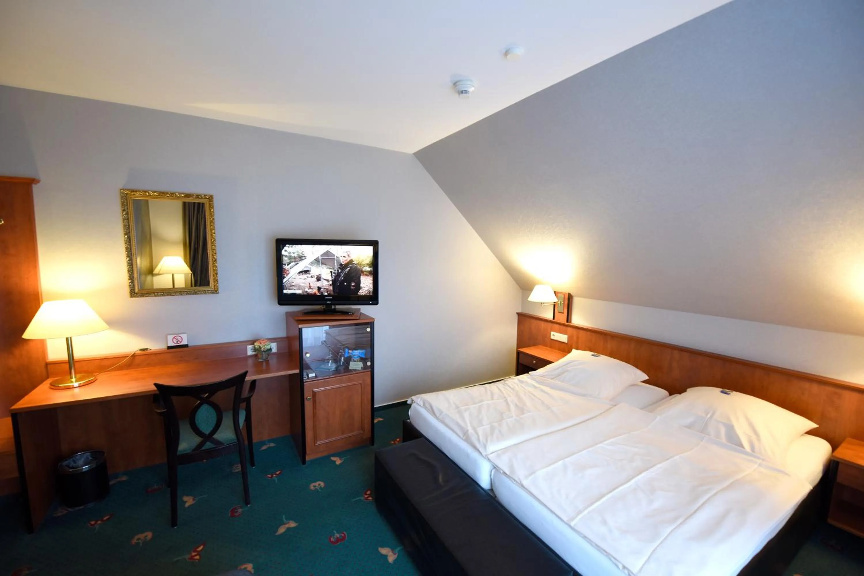 Photo of the whole room, Bed in Hotel Freihof