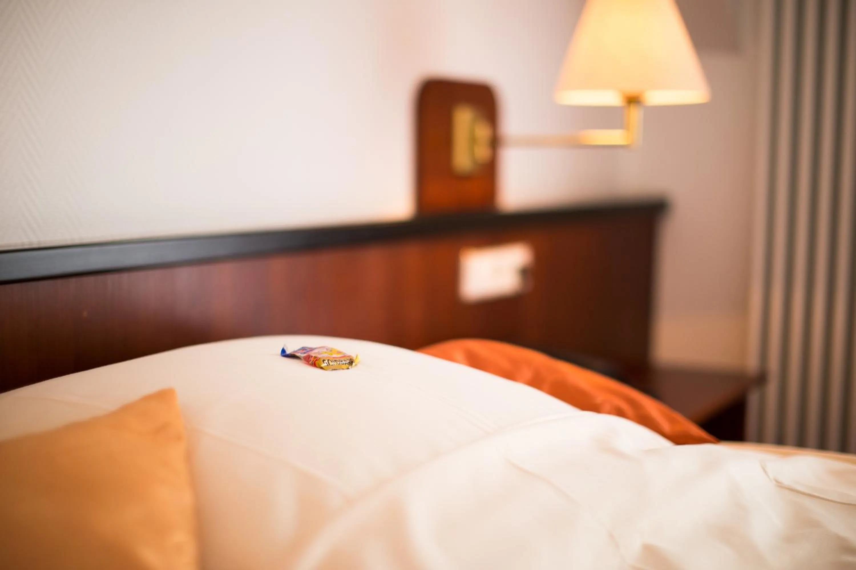 Bed in Hotel Freihof