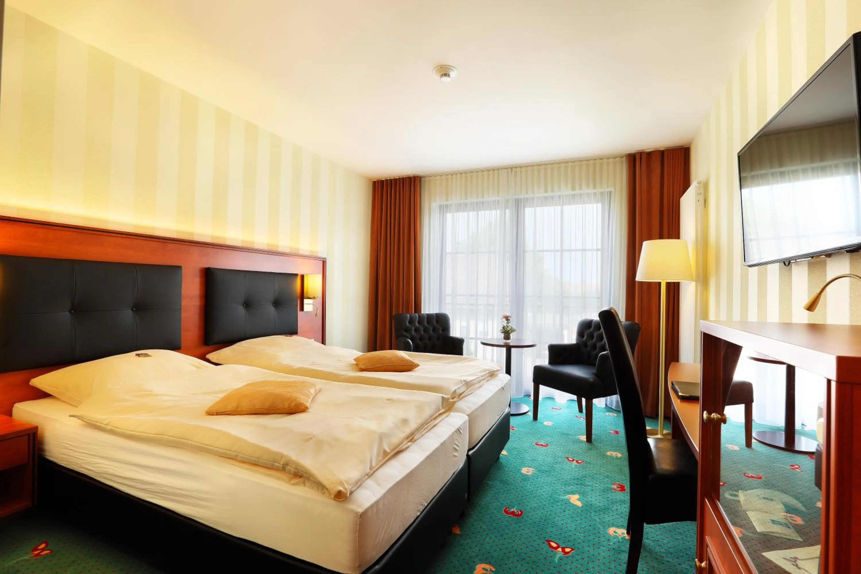 Photo of the whole room, Bed in Hotel Freihof