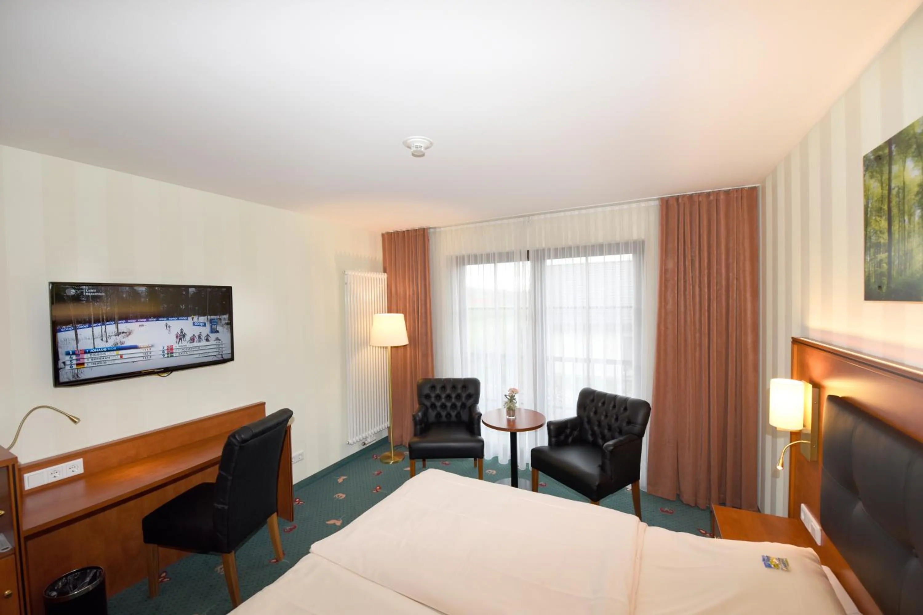 Photo of the whole room, Bed in Hotel Freihof