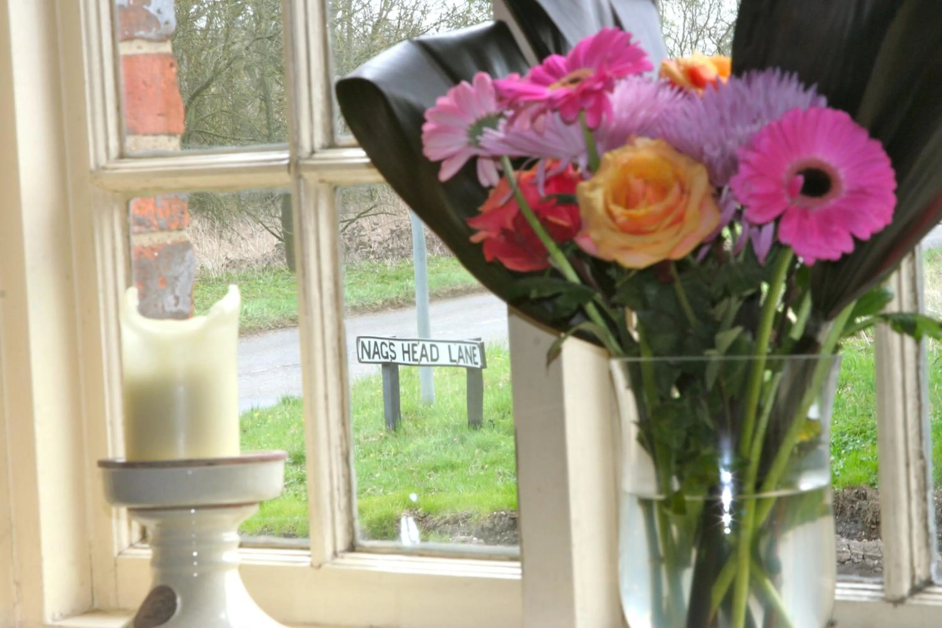 Decorative detail in The Nags Head Hotel