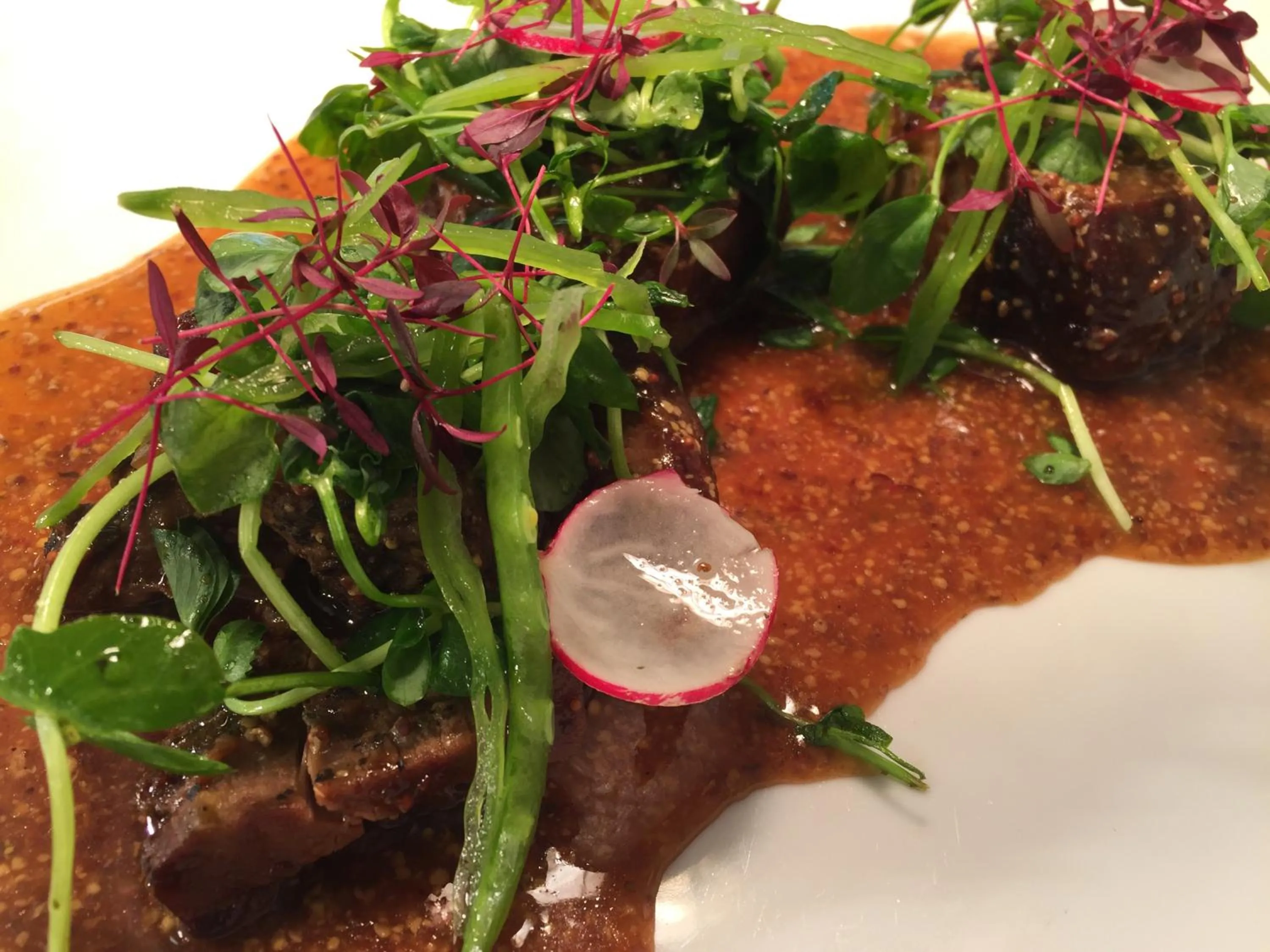 Food close-up in The Nags Head Hotel