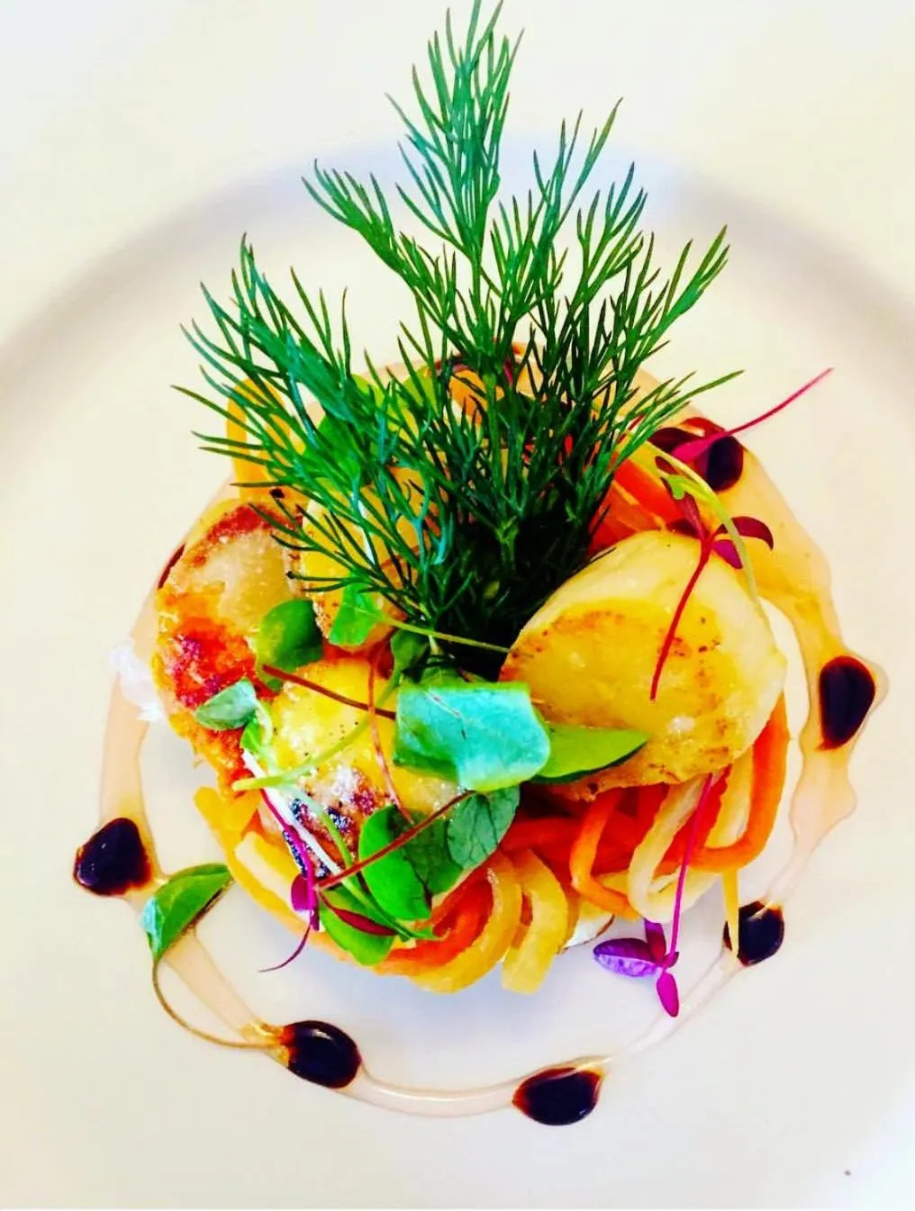 Food close-up in The Nags Head Hotel