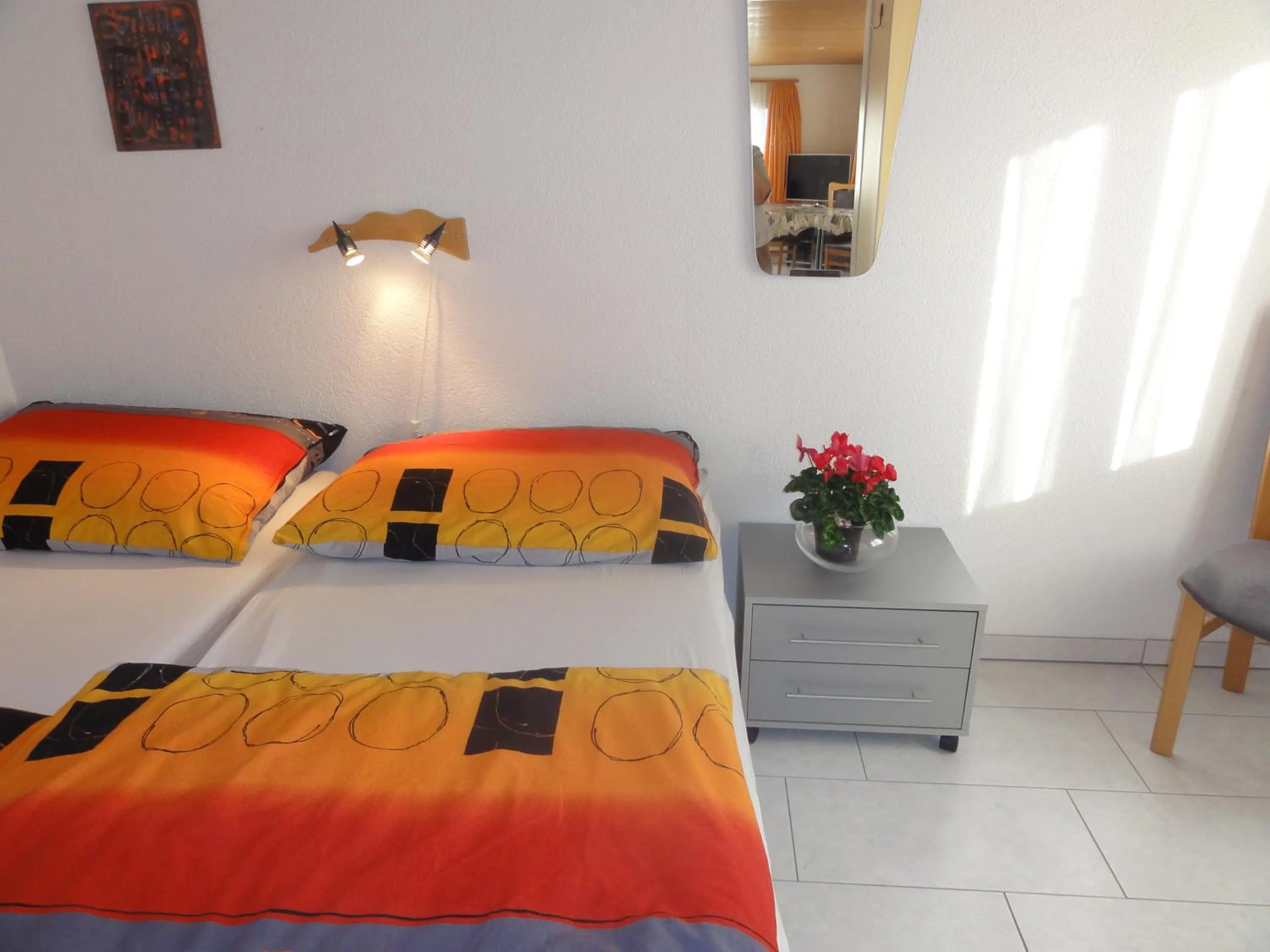 Bed in Apartment Beck