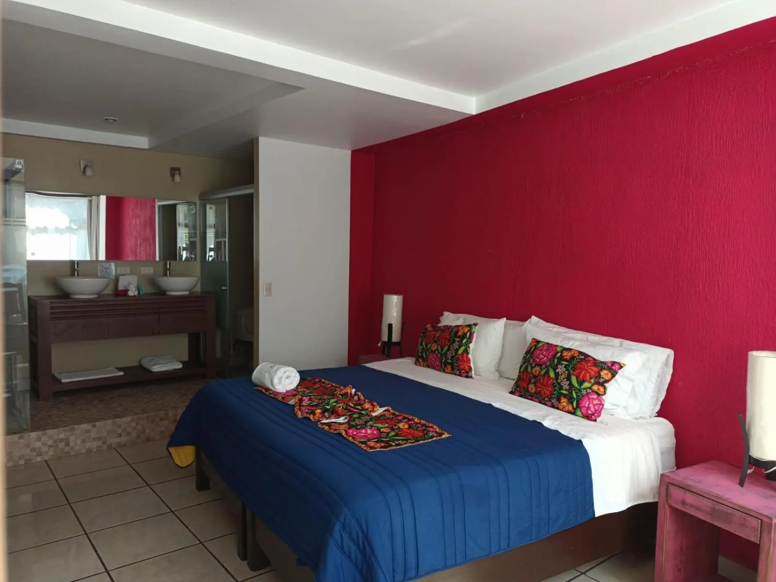 Bed in Hotel Boutique Acocalli