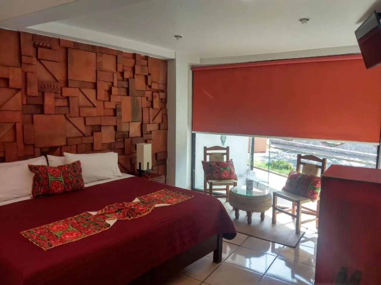 Bedroom, Bed in Hotel Boutique Acocalli