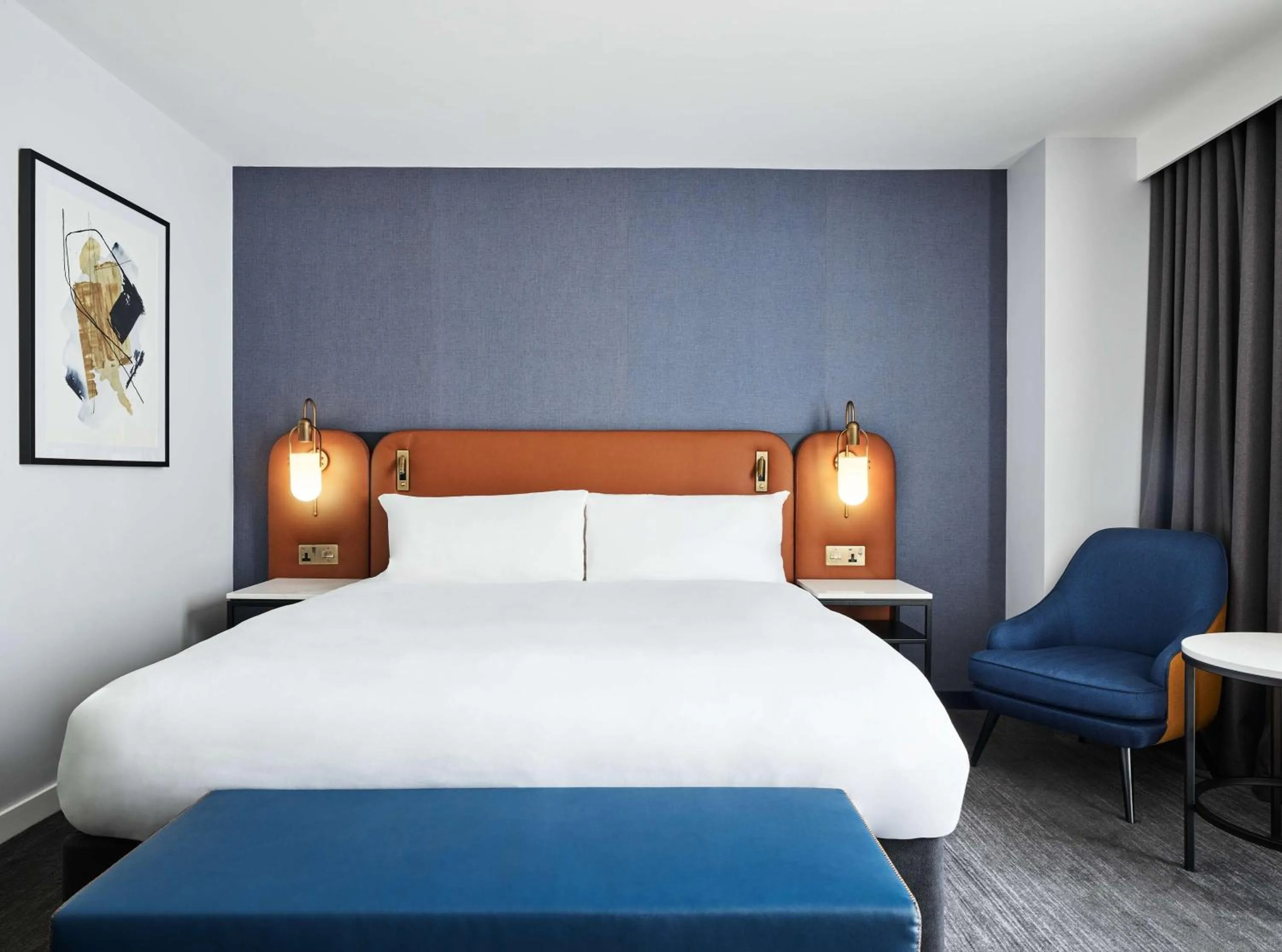 Bedroom, Bed in Hyatt Regency London Stratford