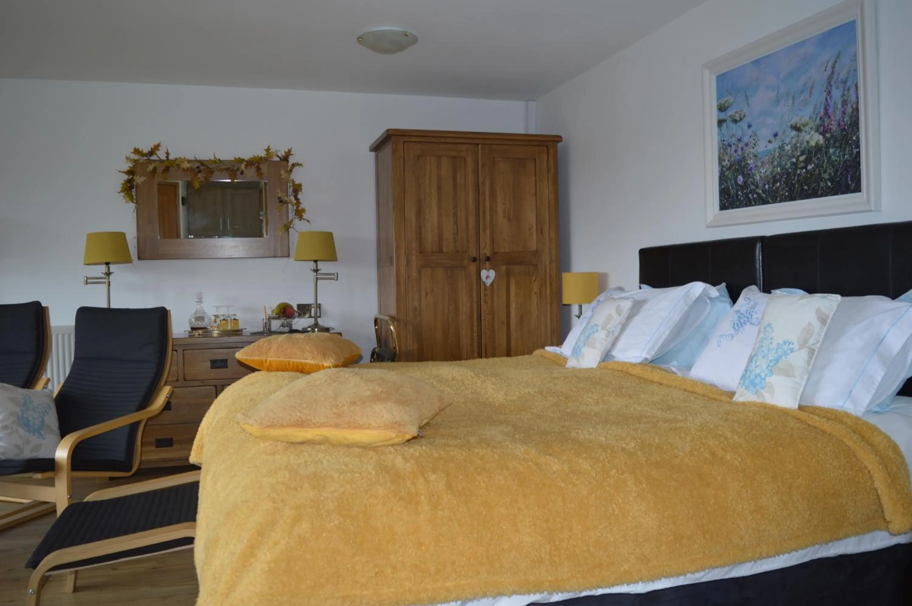 Bed in Smithfield Farm Bed & Breakfast