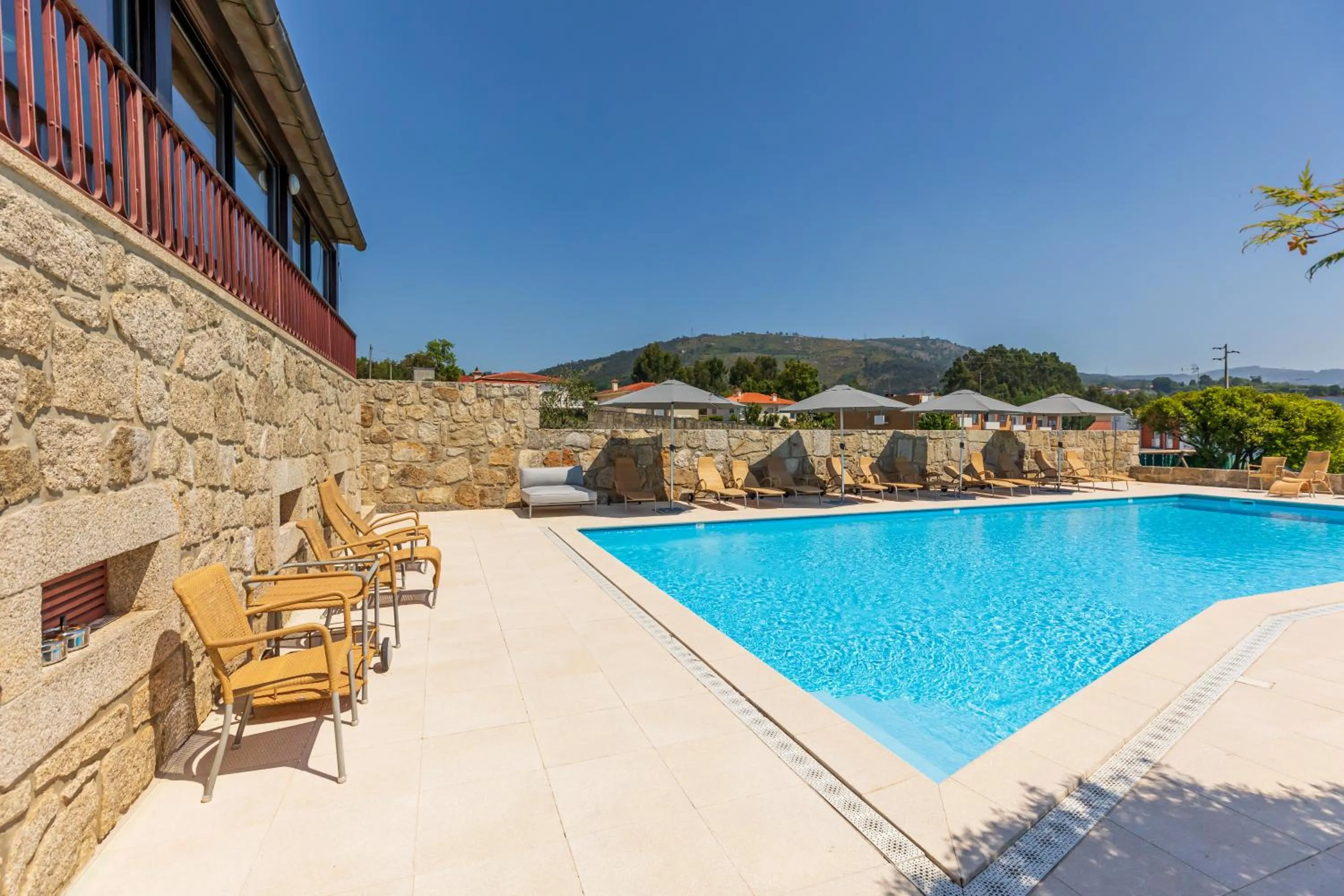 Swimming pool in Hotel Rural Quinta de Sao Sebastiao