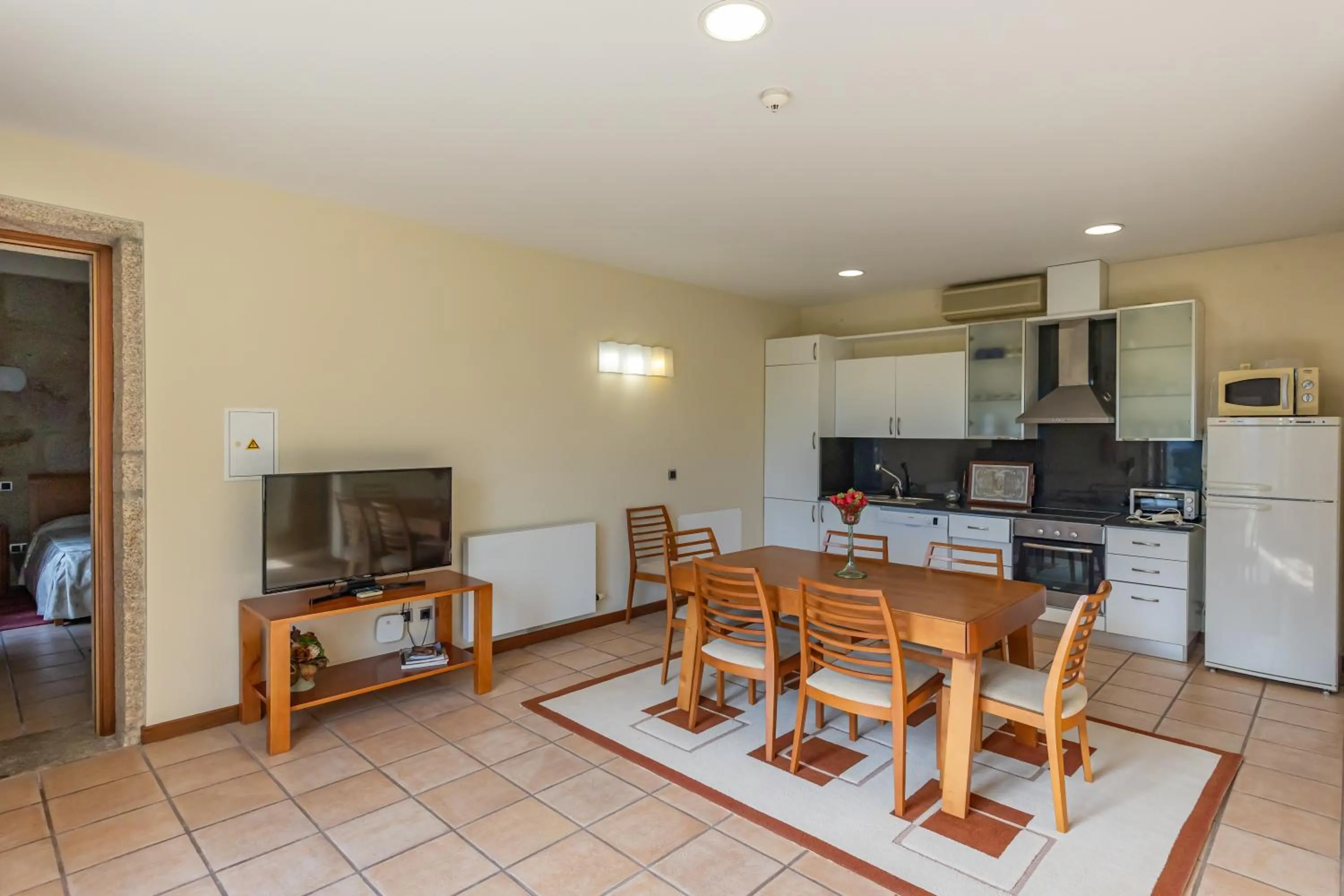 Kitchen or kitchenette in Hotel Rural Quinta de Sao Sebastiao