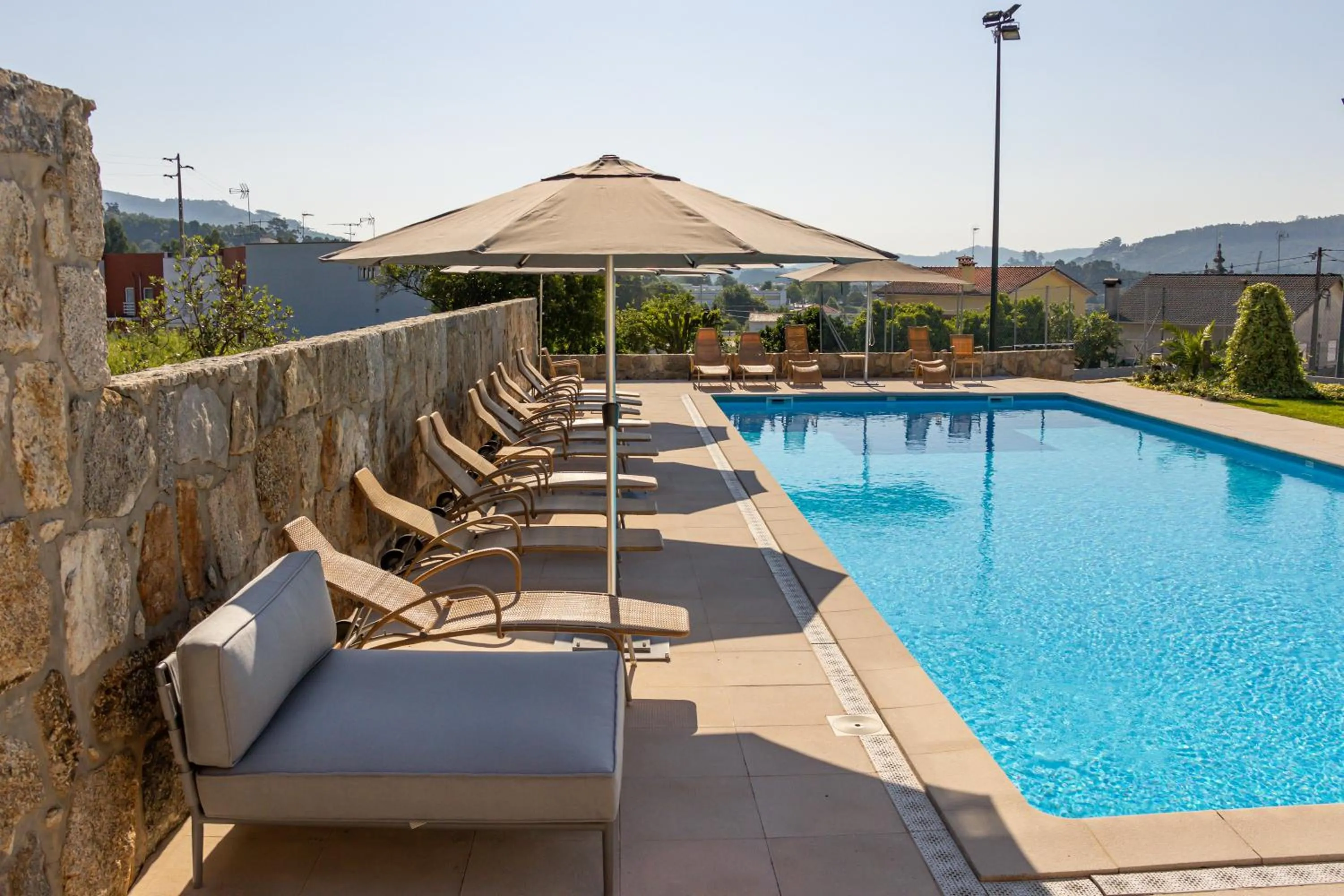 Swimming pool in Hotel Rural Quinta de Sao Sebastiao