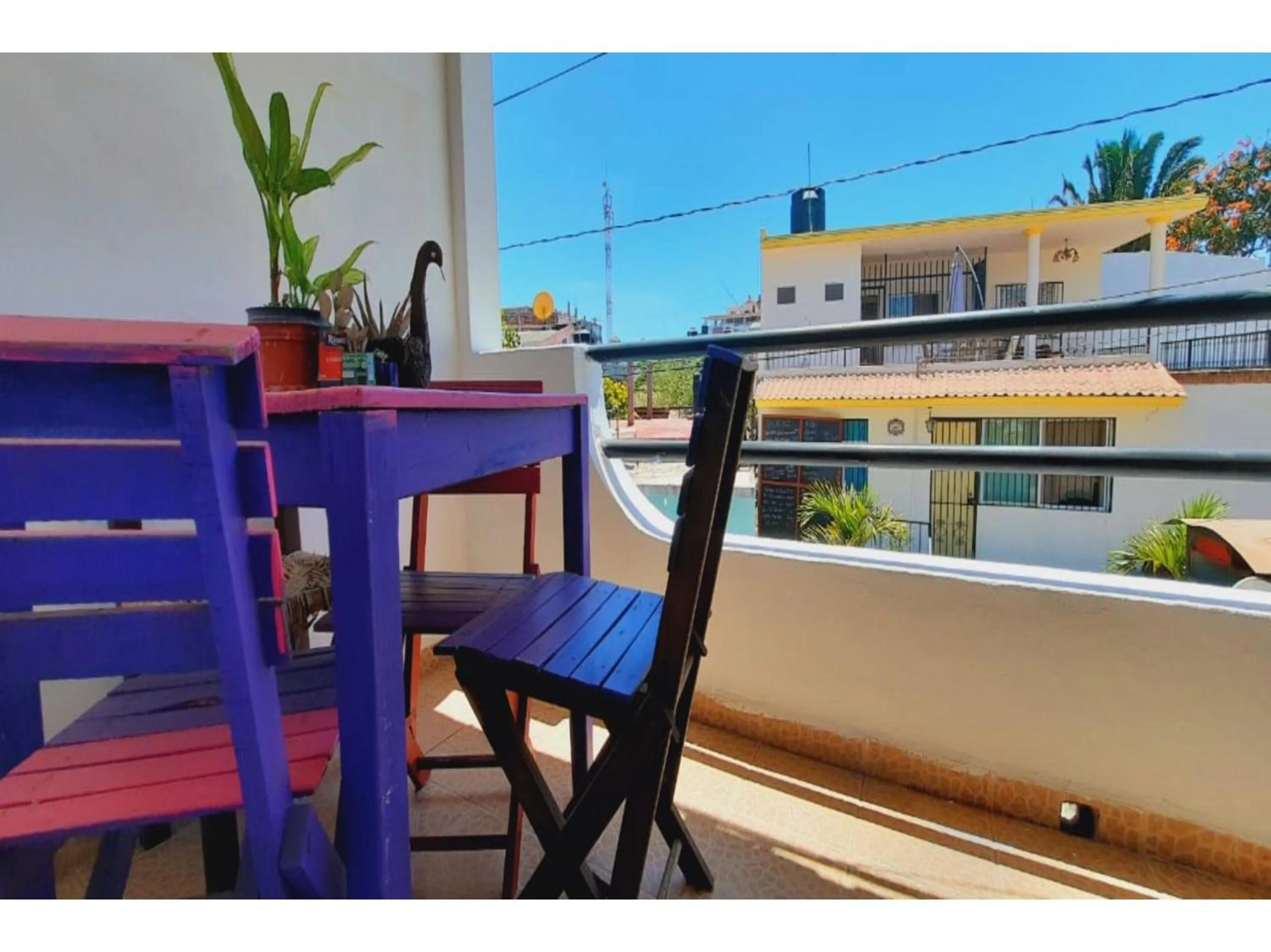 Patio in OYO Hotel Cannacare