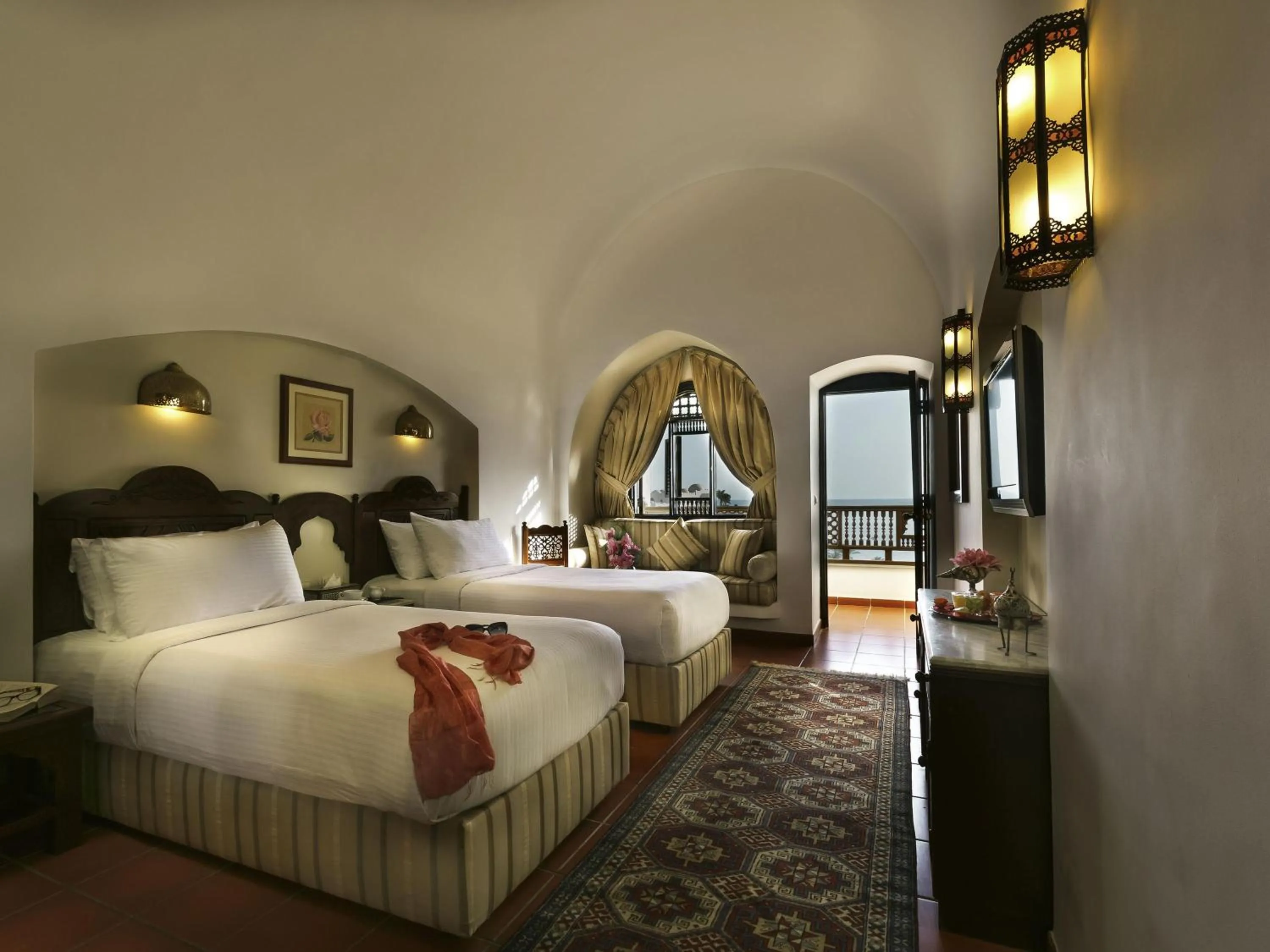 Bedroom, Bed in Movenpick Resort Sharm El Sheikh