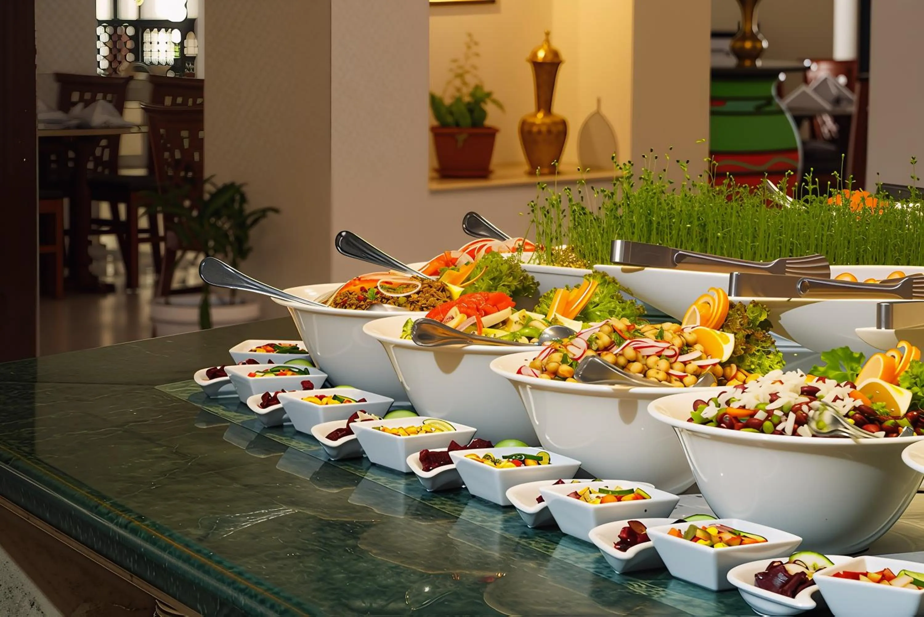Food in Movenpick Resort Sharm El Sheikh