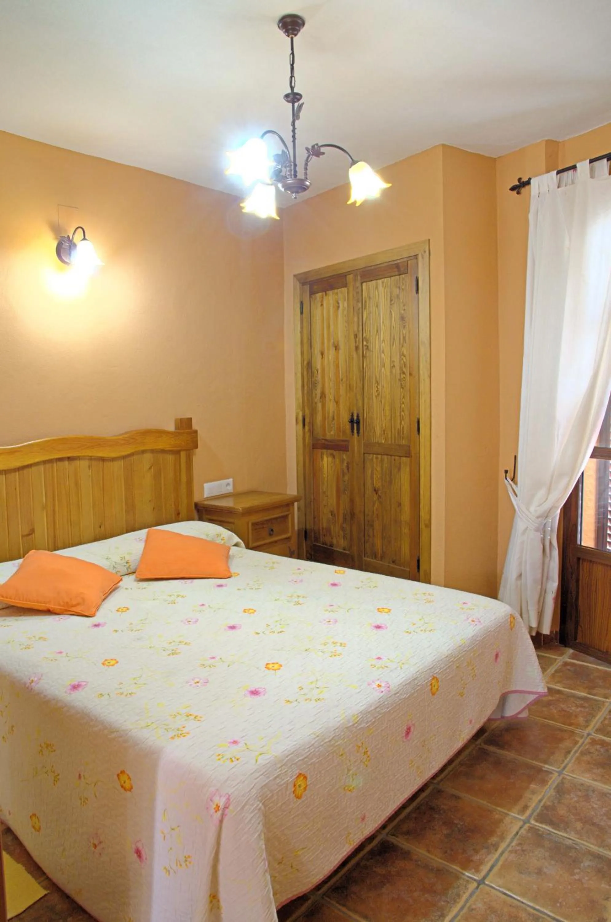 Bed in Hotel Posada Casas Viejas