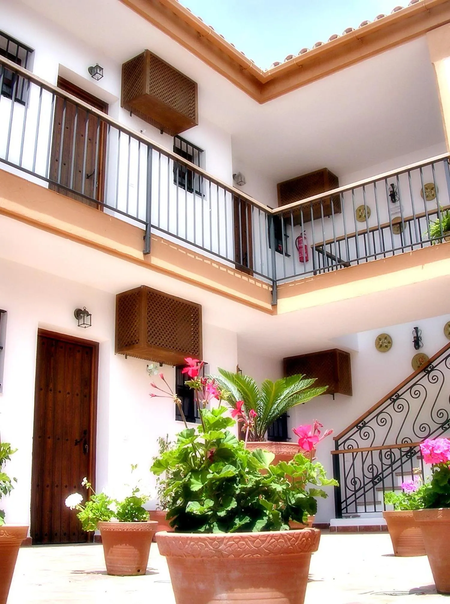 Balcony/Terrace in Hotel Posada Casas Viejas