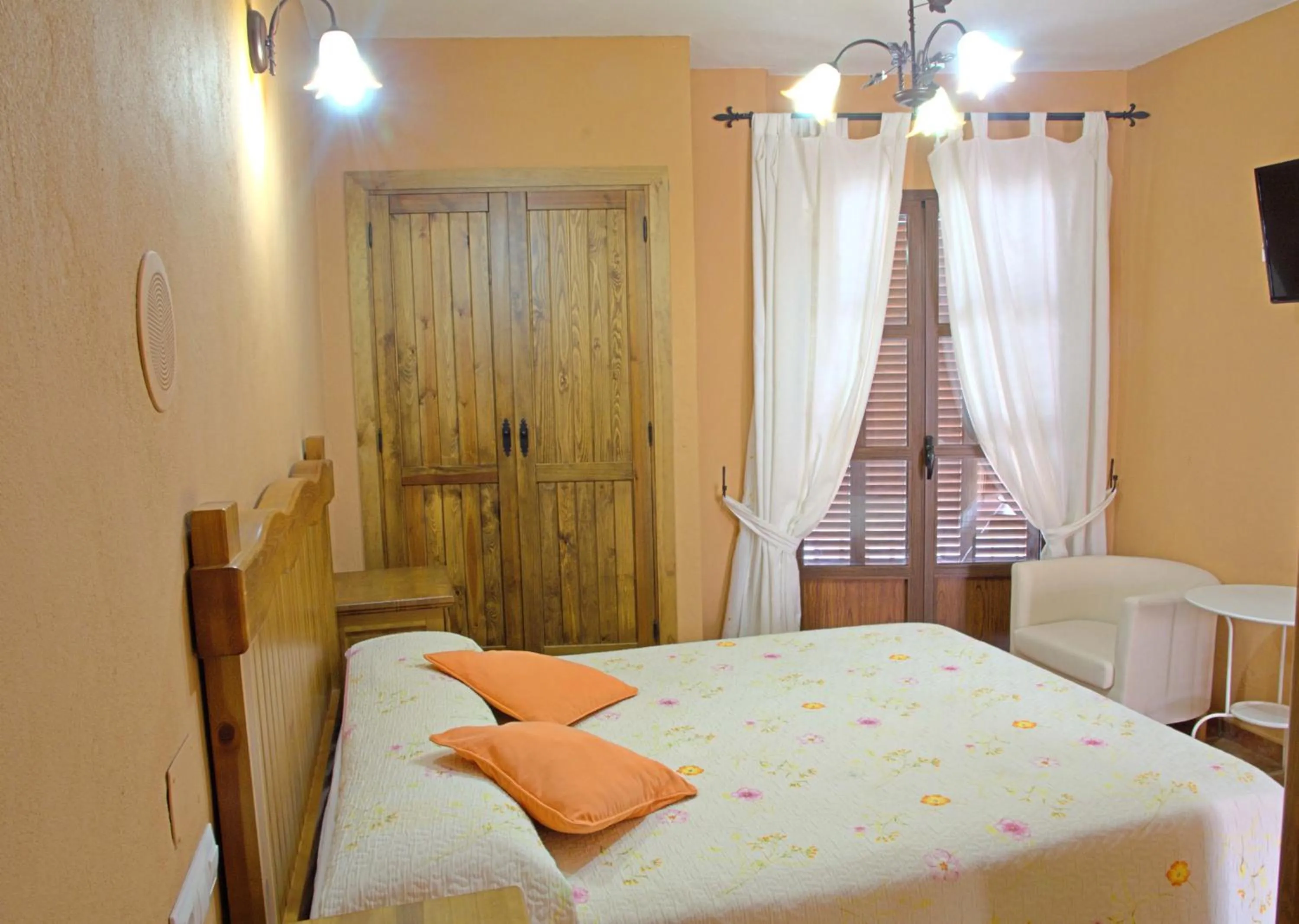 Bed in Hotel Posada Casas Viejas