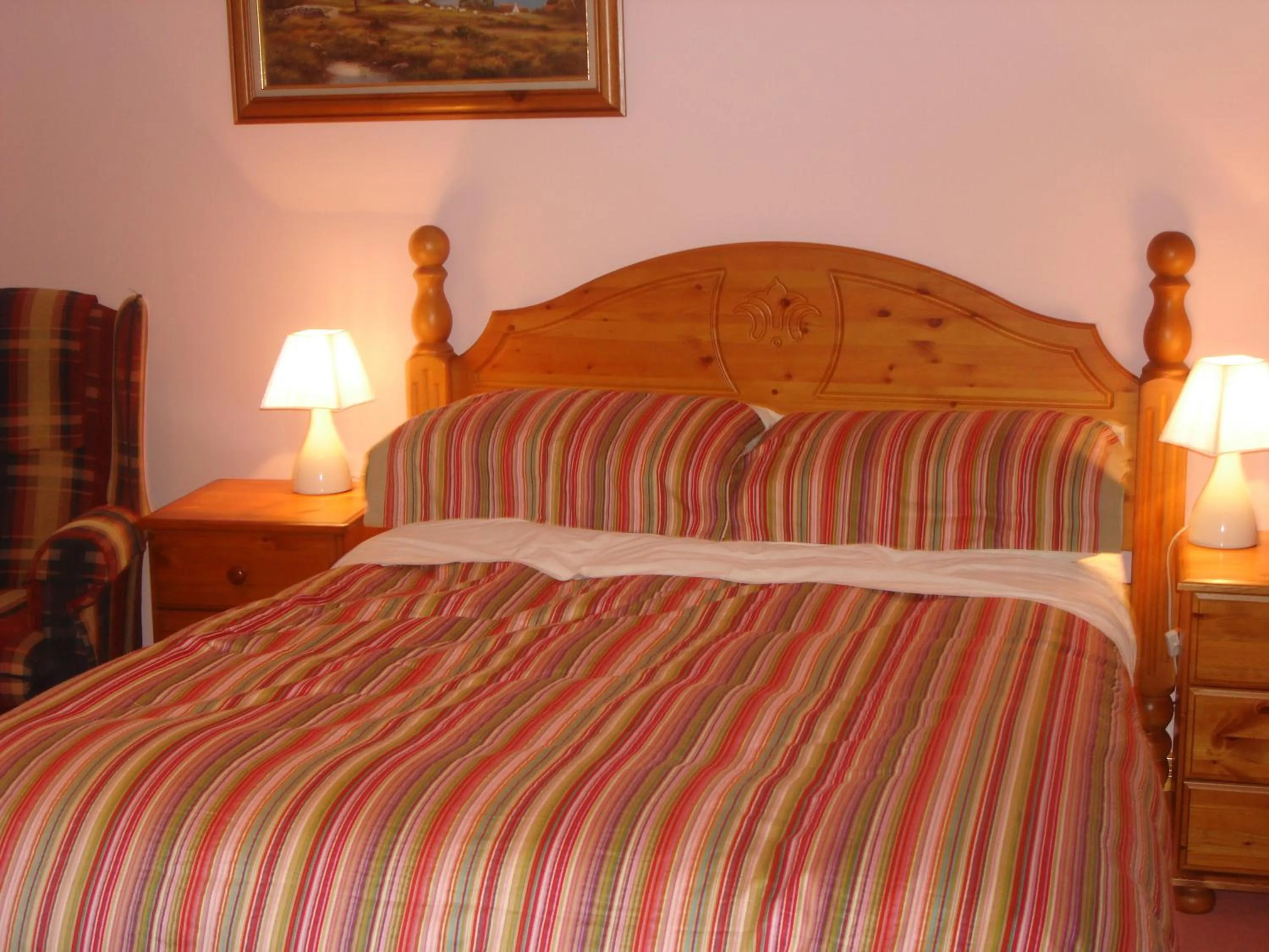 Bed in Rosmo House B&B