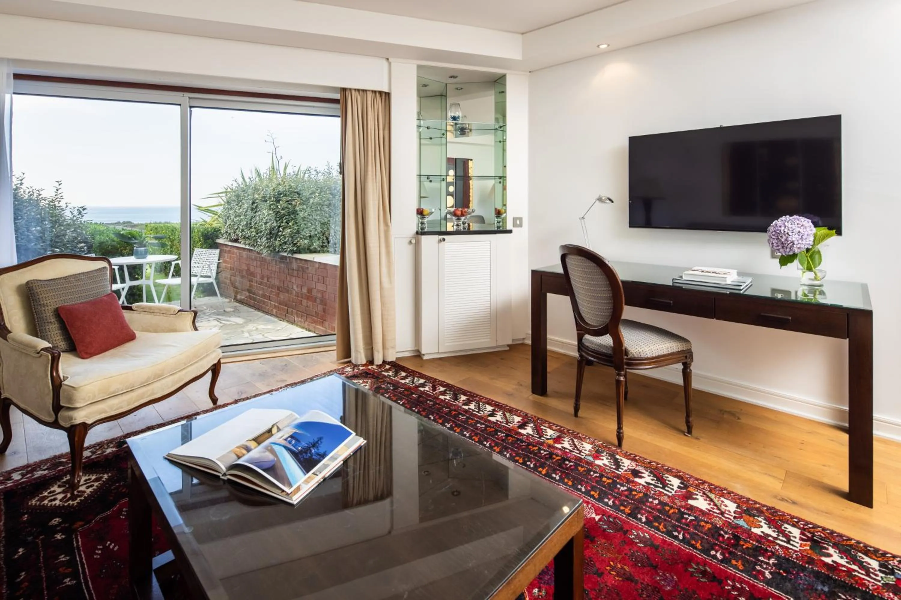 Living room in The Atlantic Hotel - Small Luxury Hotels of the World