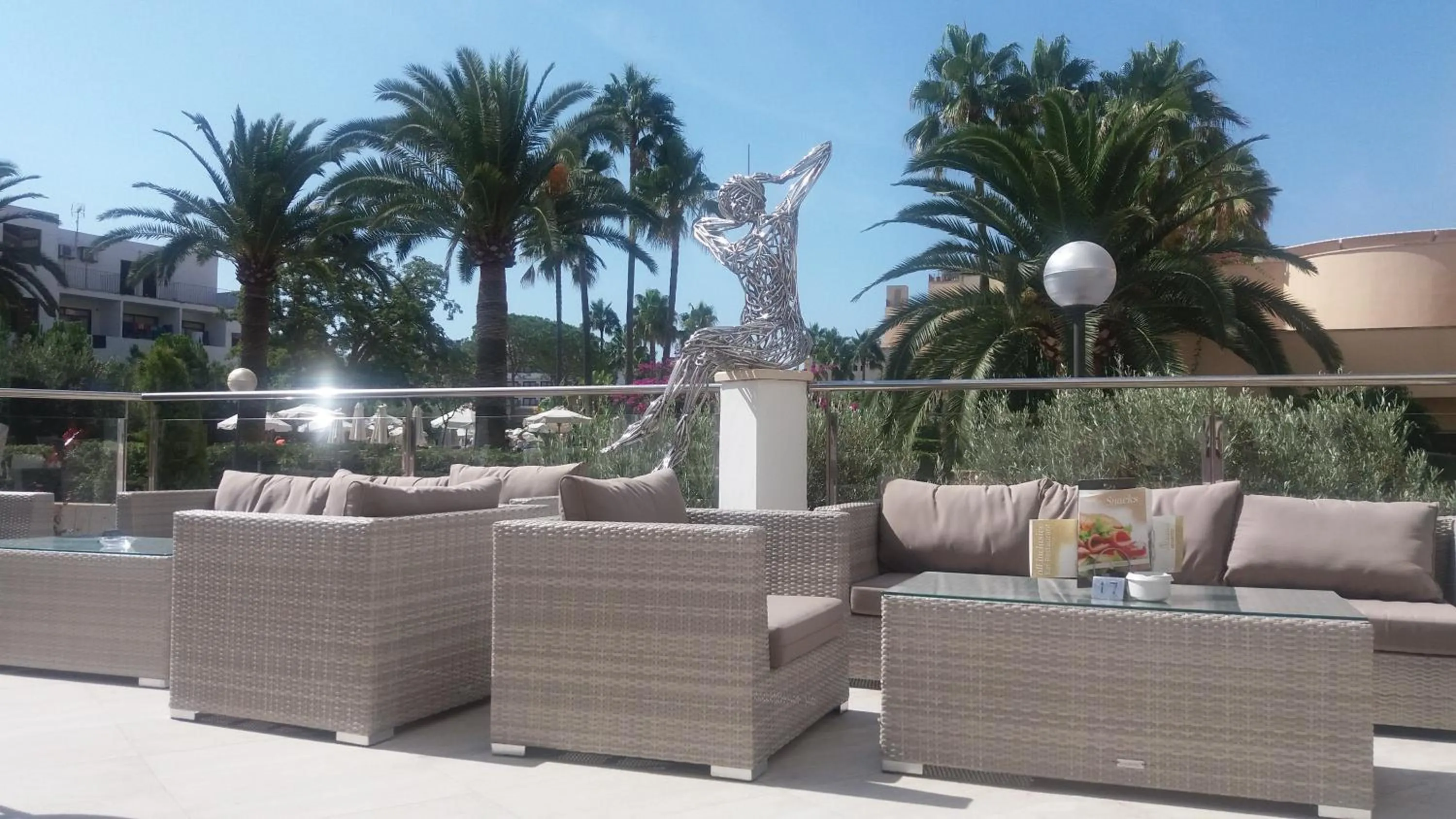 Garden in Hotel Morito