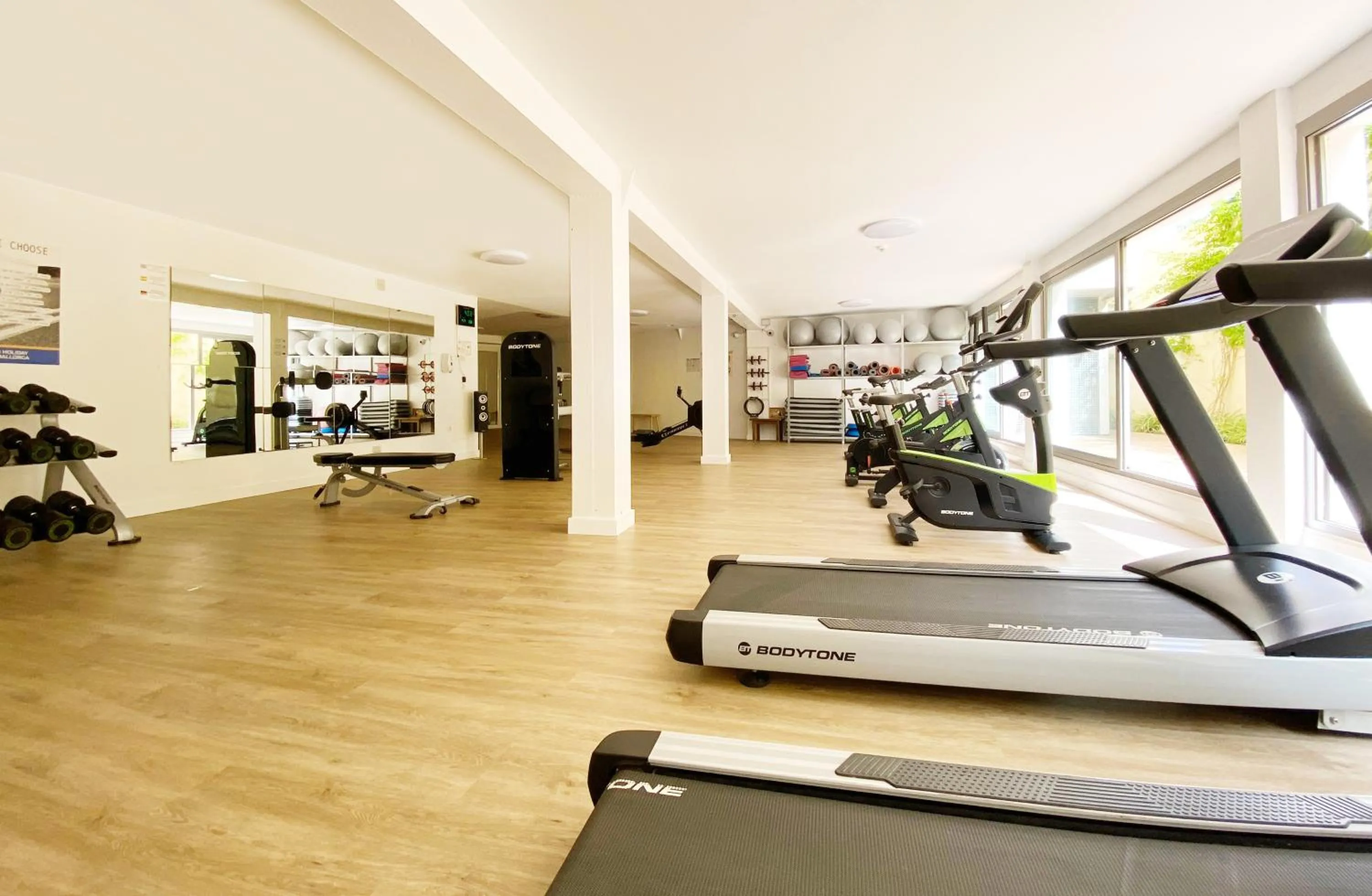 Fitness centre/facilities in Hotel Morito