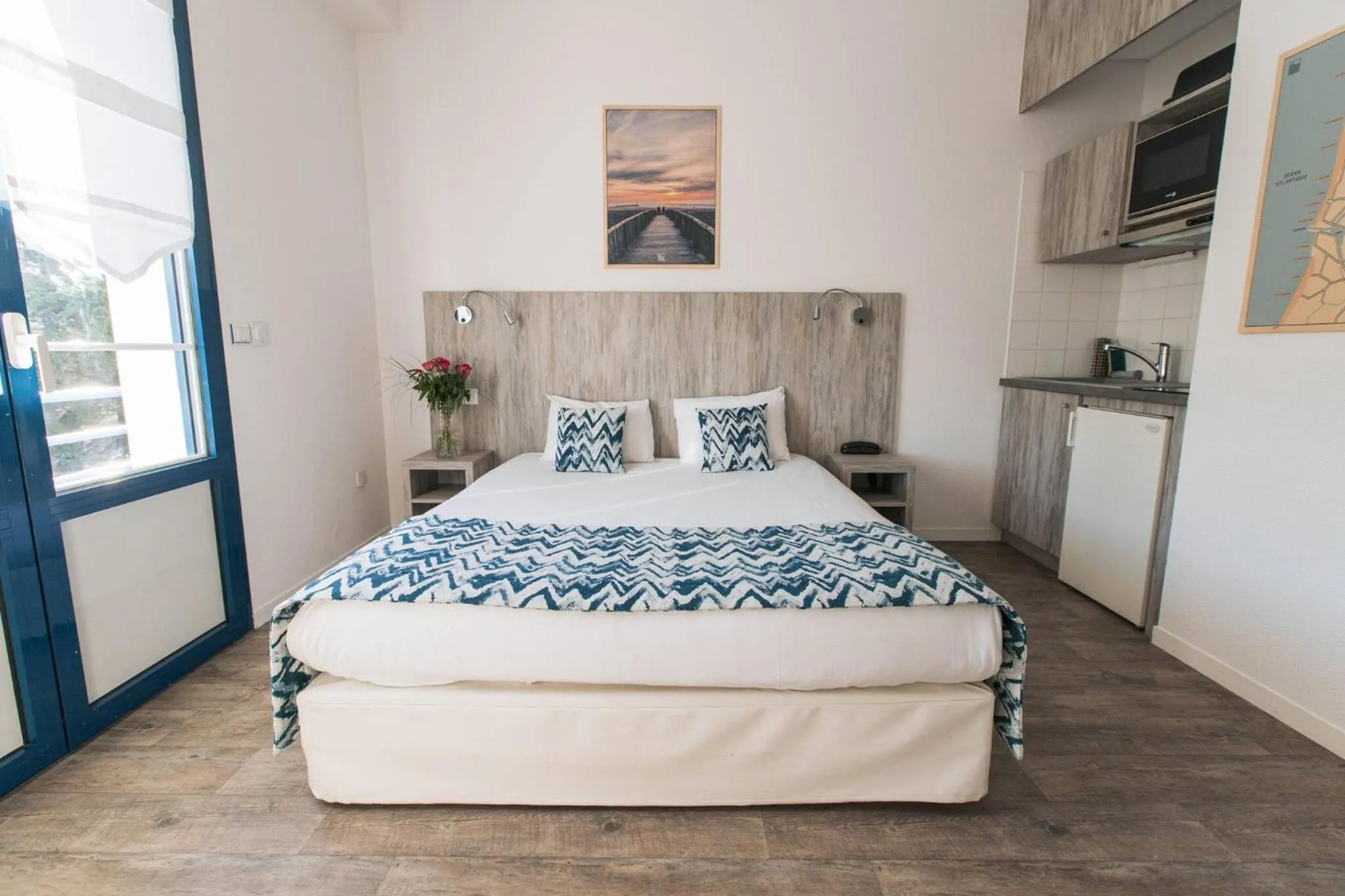 Bed in Hotel Mercedes