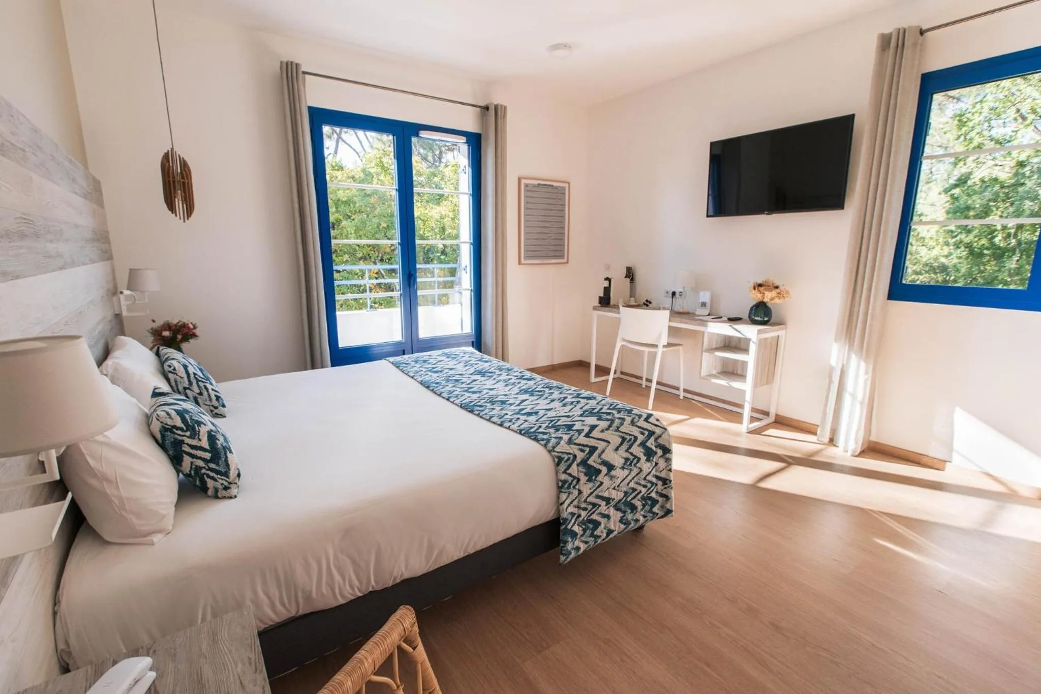 Bed in Hotel Mercedes