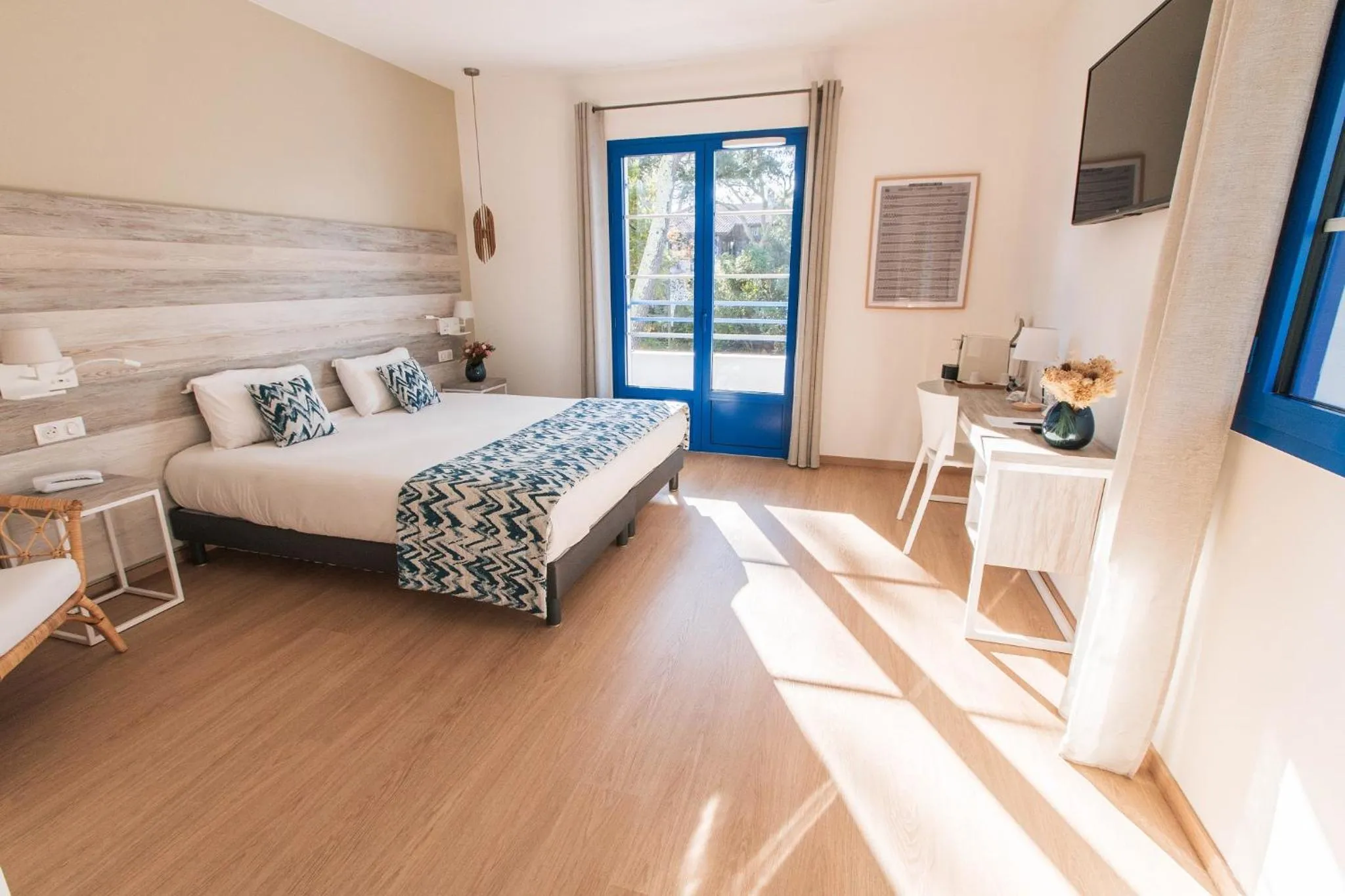 Bed in Hotel Mercedes