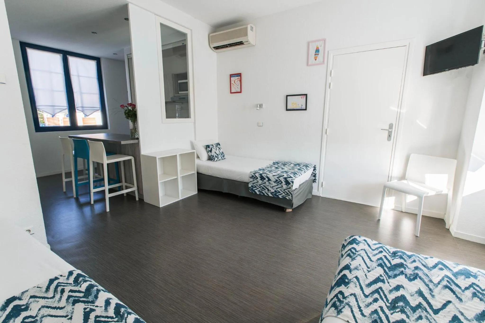 Bed in Hotel Mercedes