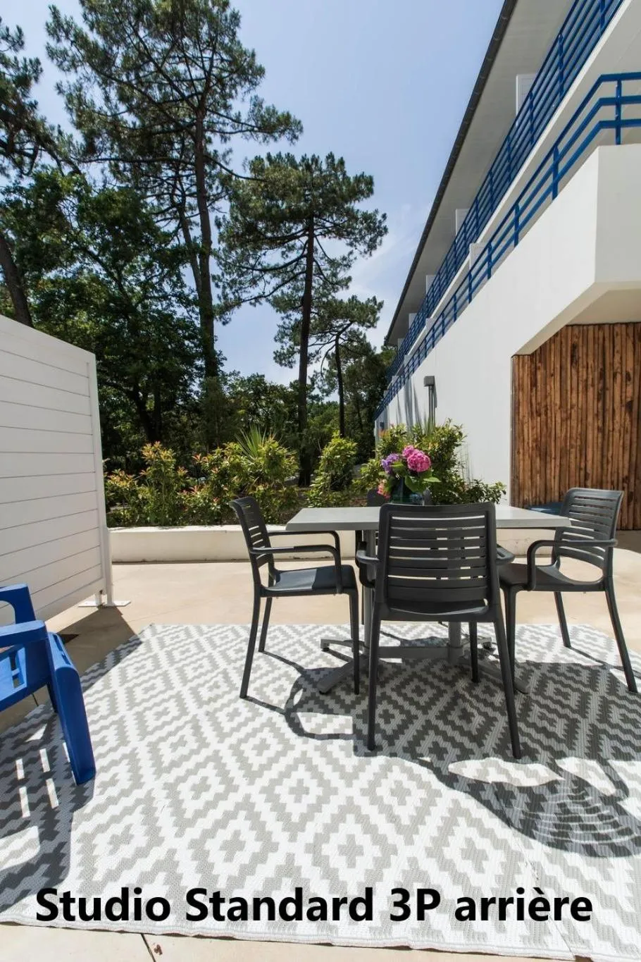 Patio in Hotel Mercedes