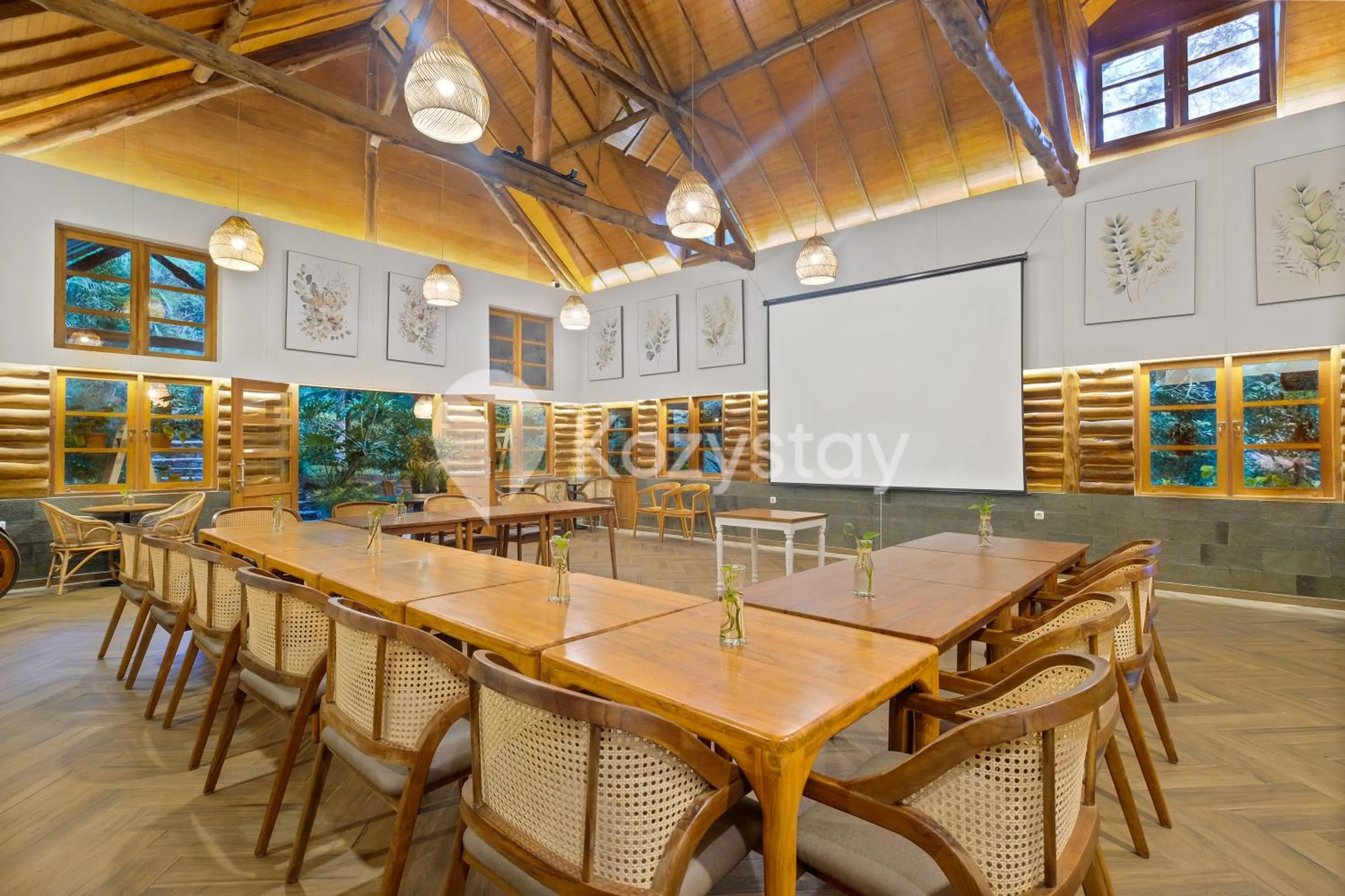 Meeting/conference room in Taman Wisata Bougenville by Kozystay