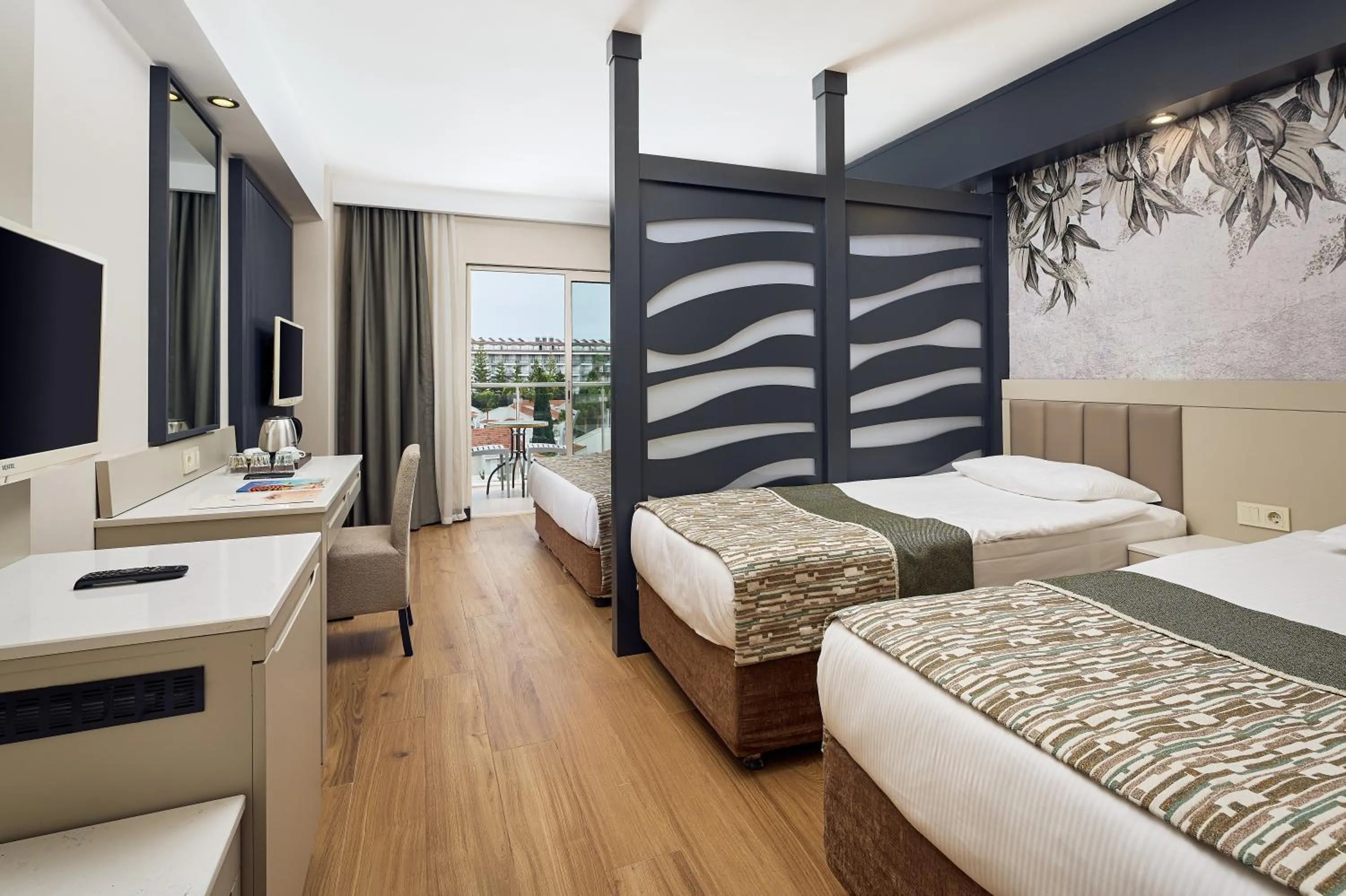 Bed in Seaden Sea World Resort & Spa