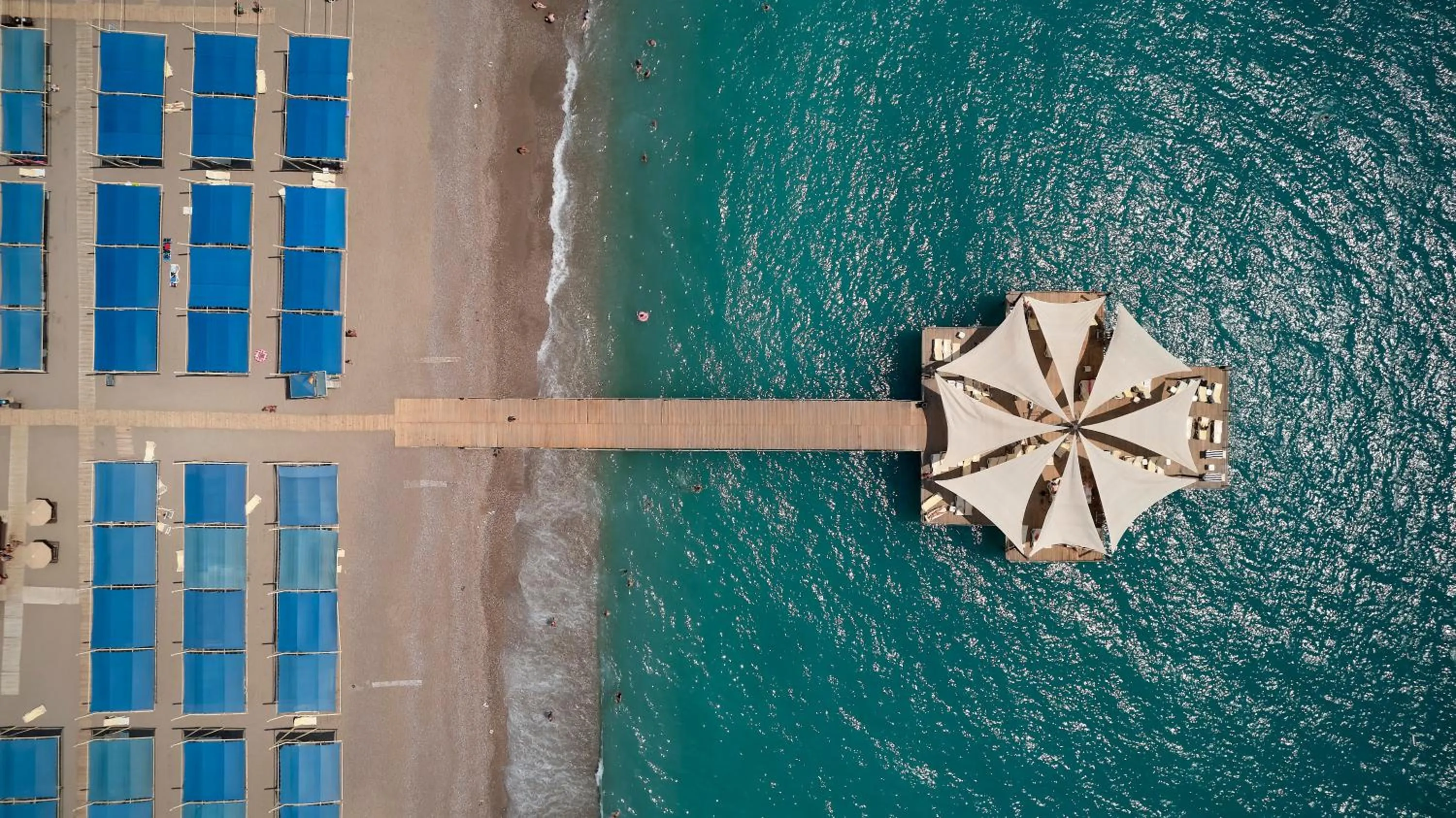 Beach in Seaden Sea World Resort & Spa