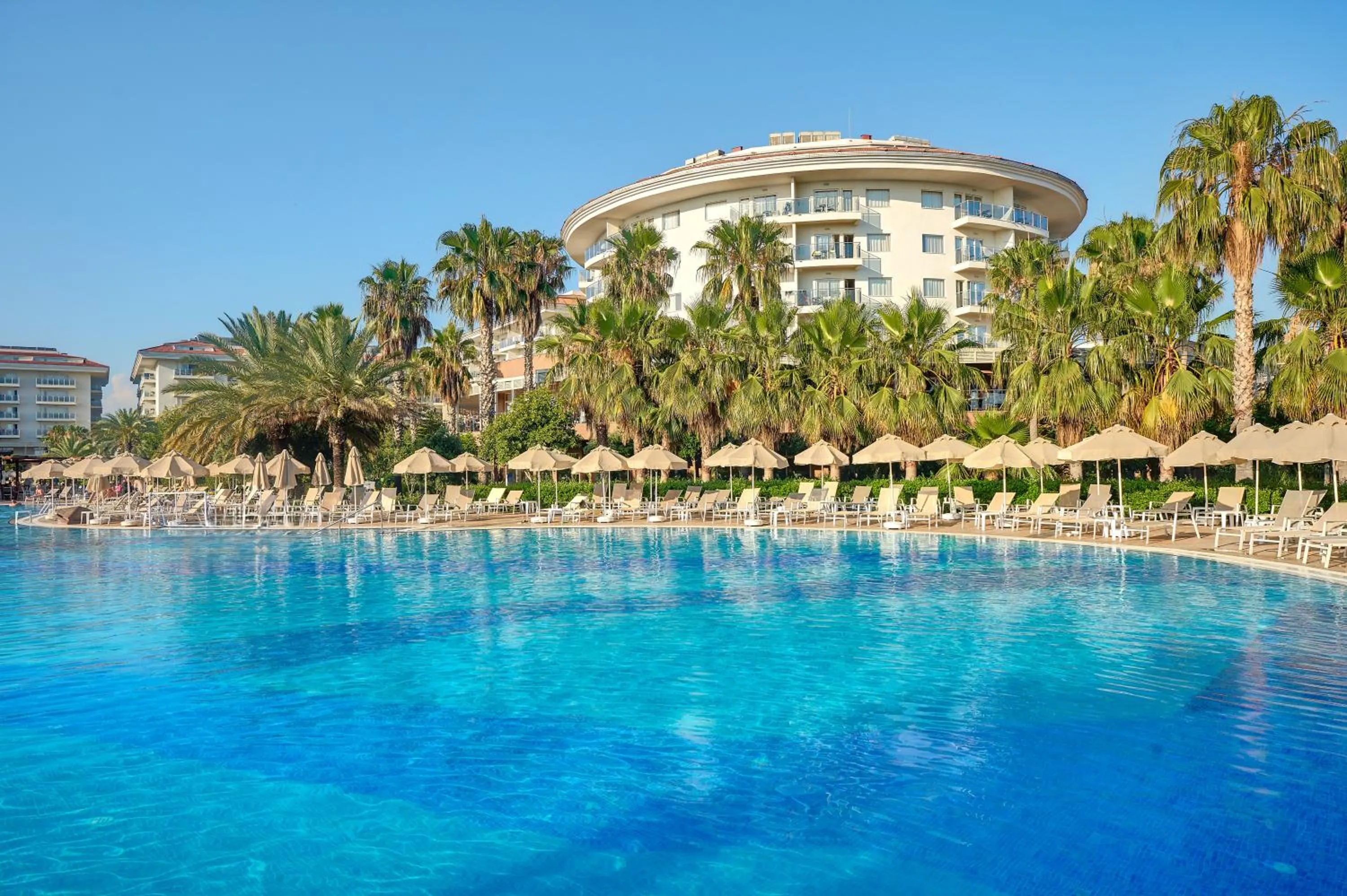 Pool view in Seaden Sea World Resort & Spa