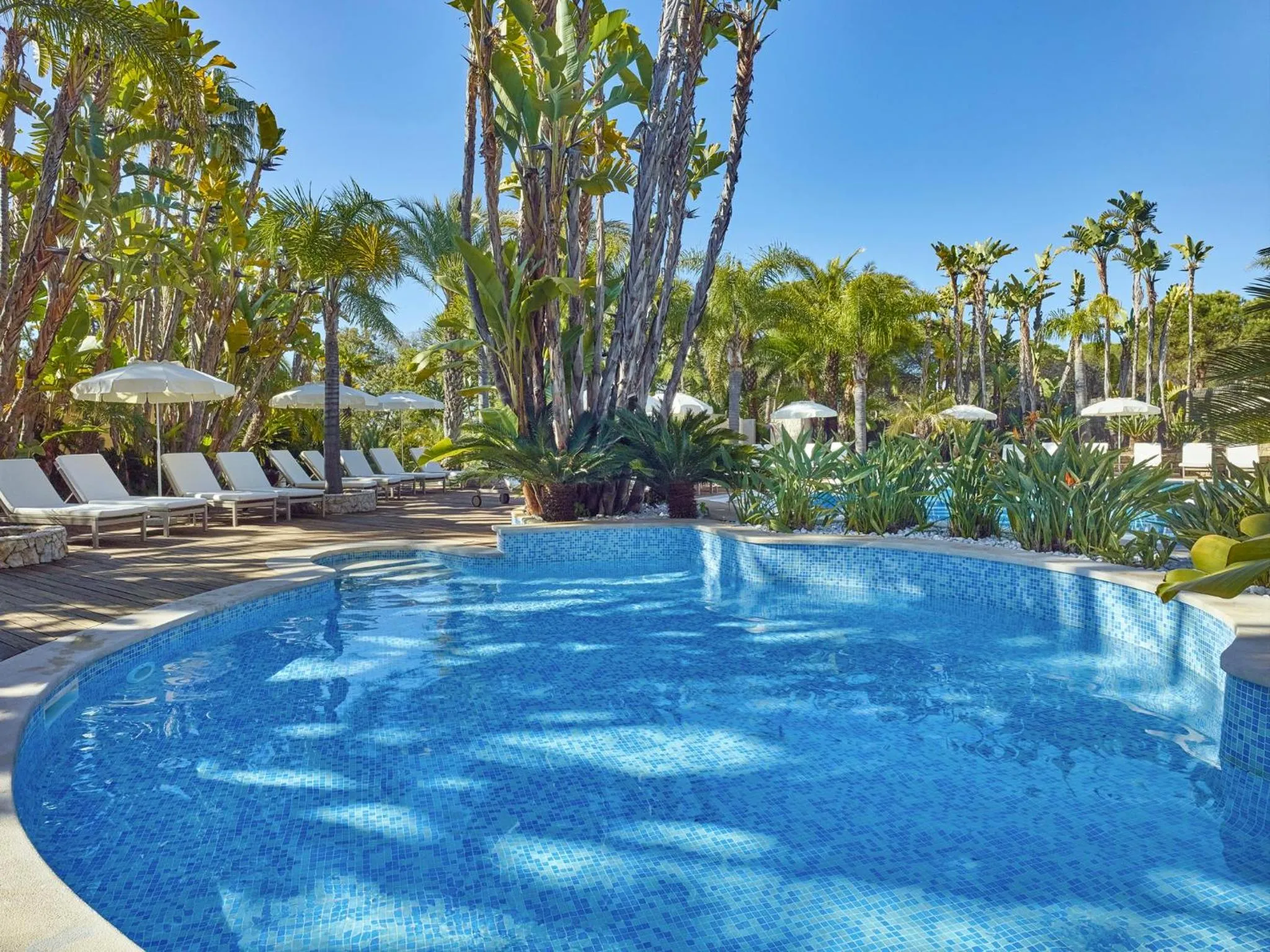 Pool view in Ria Park Hotel & Spa