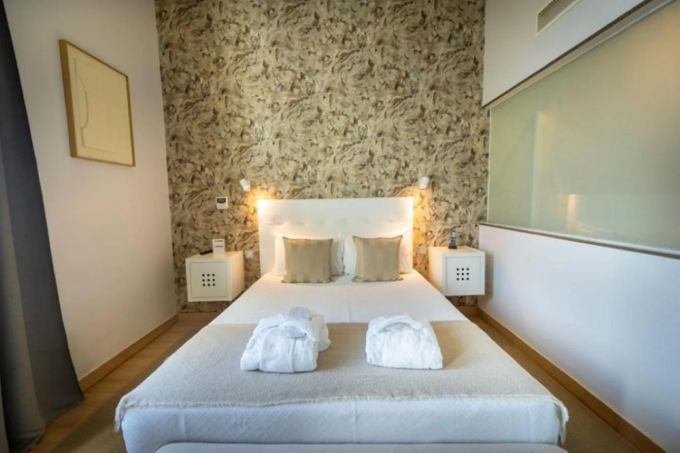 Bed in Hotel Solar Palmeiras