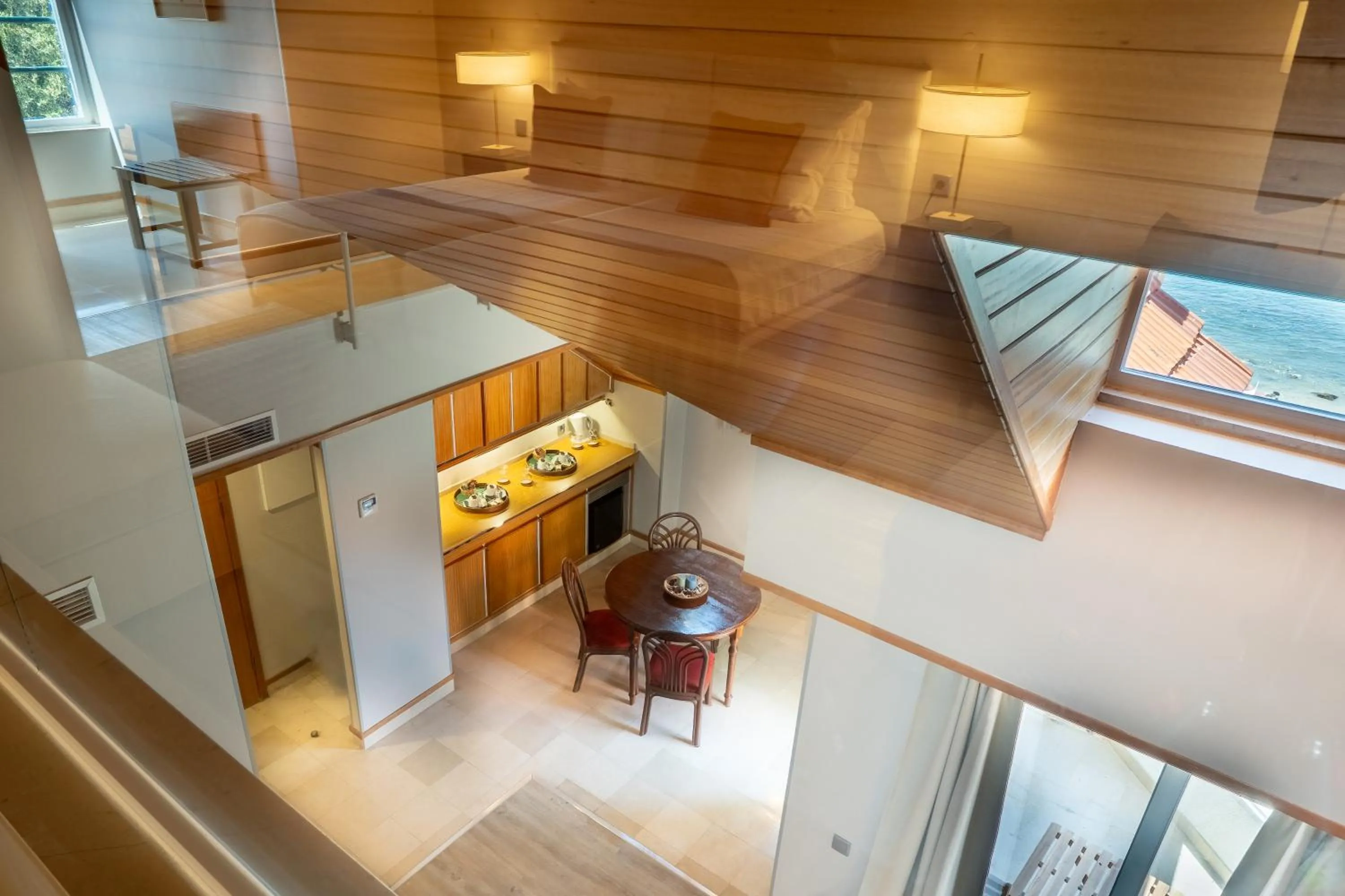 Kitchen or kitchenette in Hotel Solar Palmeiras