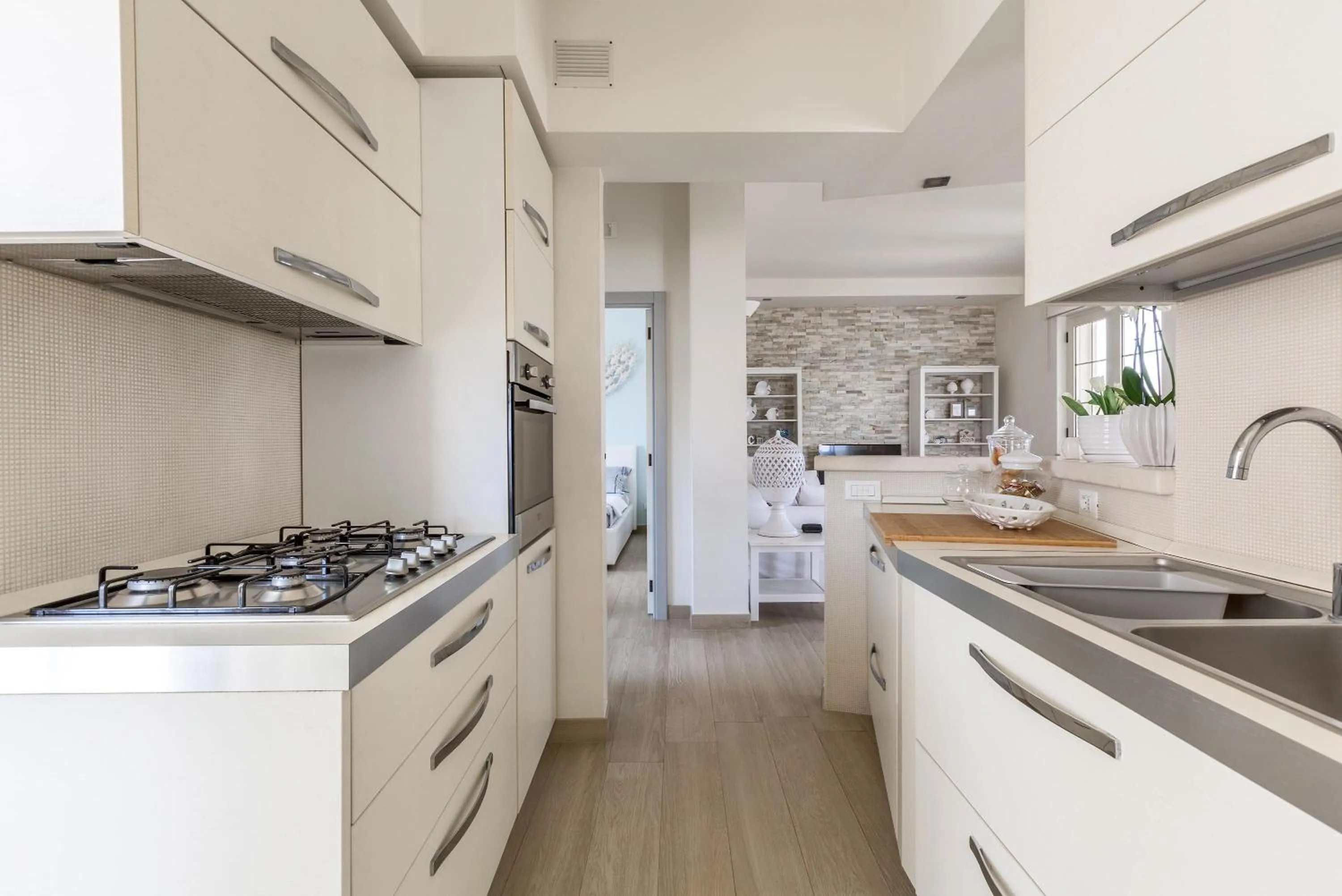 kitchen in L'Attico di Alessia by Perle di Puglia