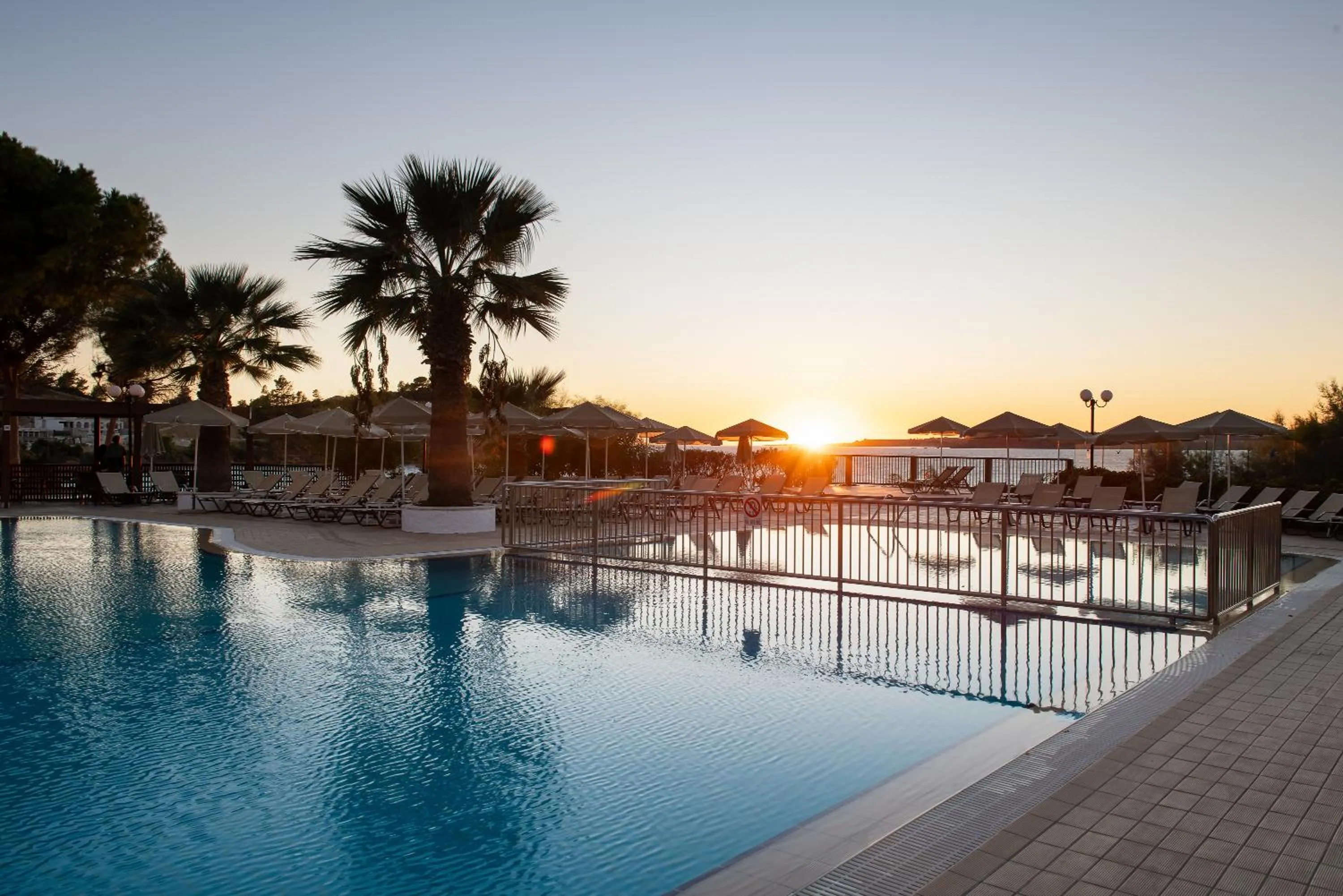 Swimming pool in Mediterranee