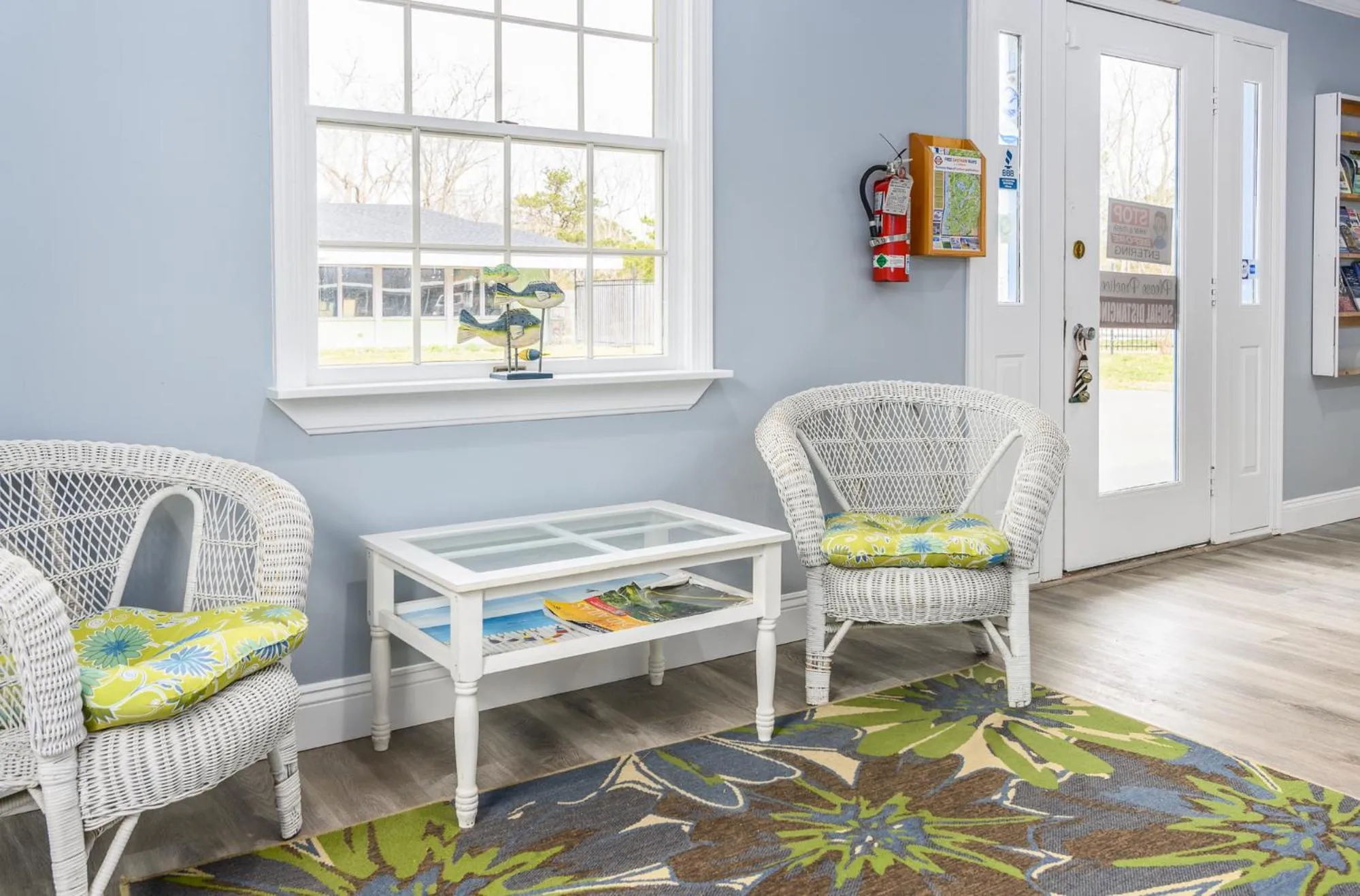 Lobby or reception in Blue Dolphin Inn