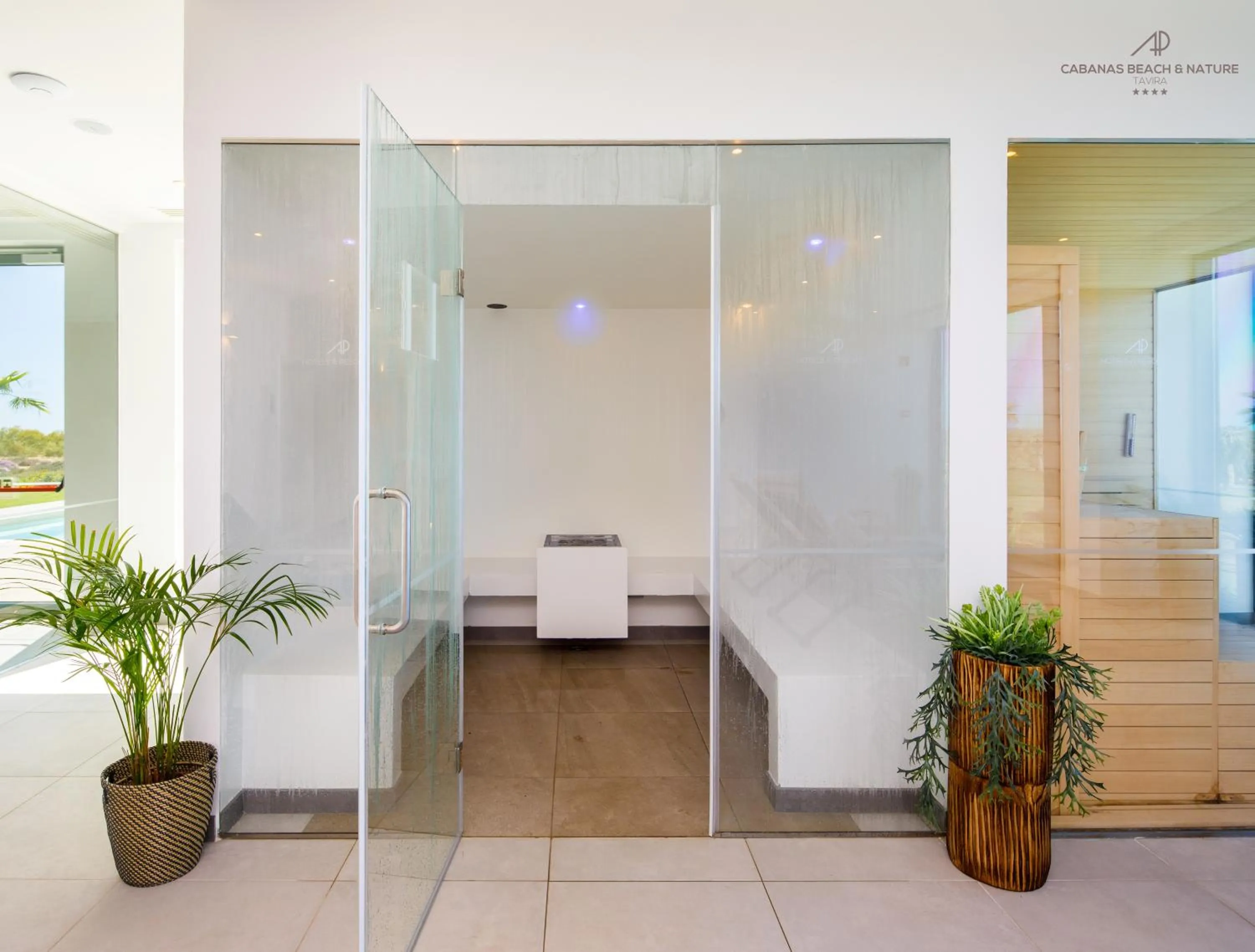 Steam room in AP Cabanas Beach & Nature - Adults Friendly