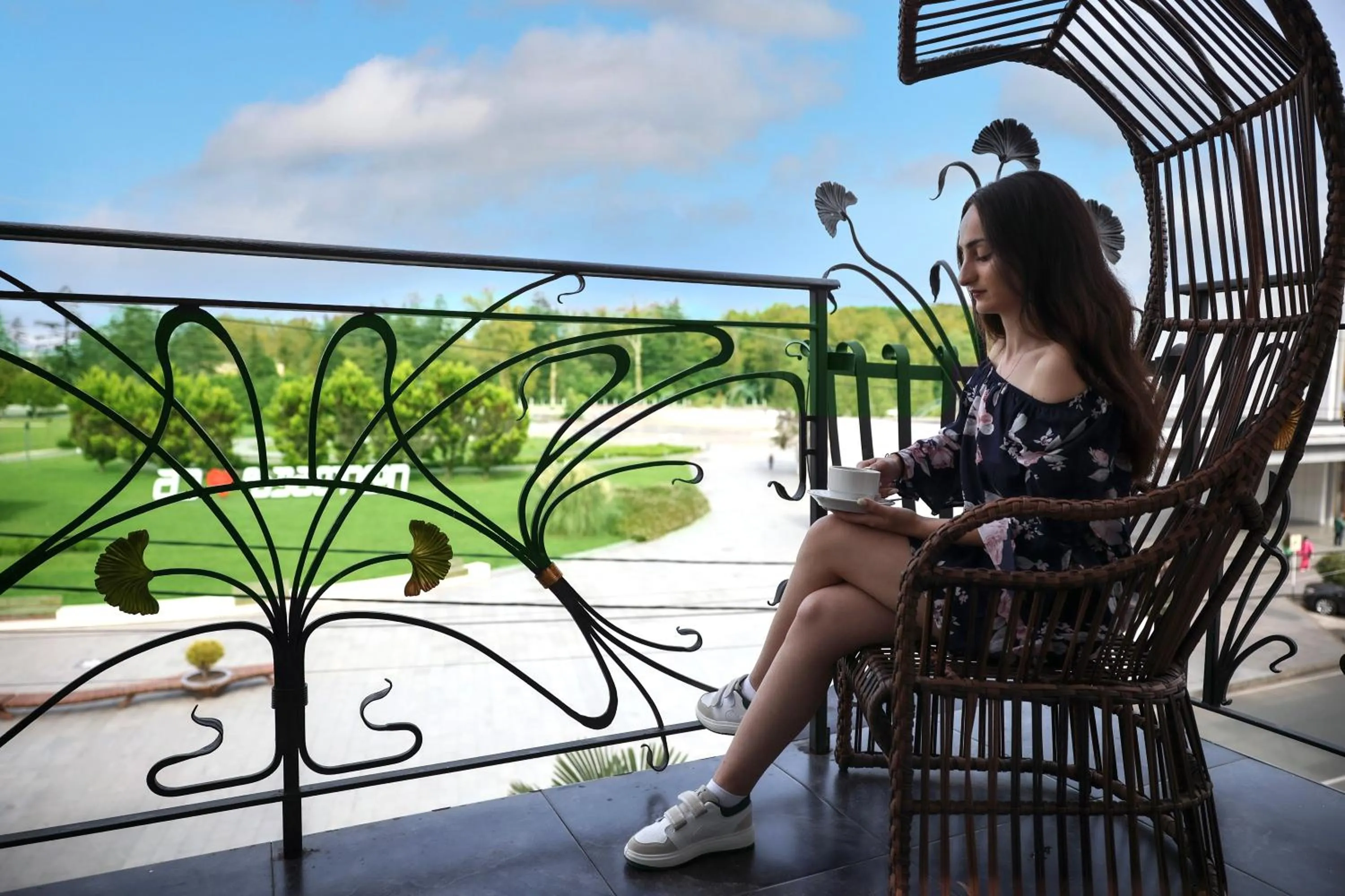 Patio in Garden Palace