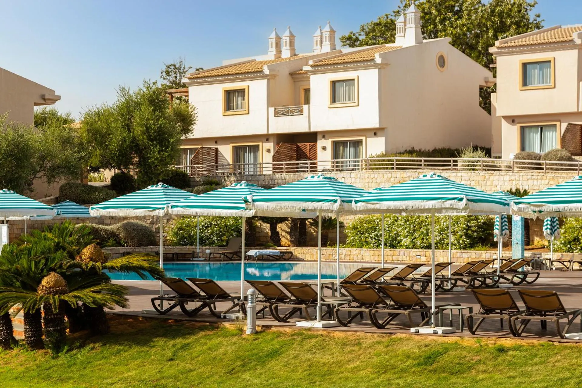 Pool view in Grande Real Santa Eulalia Resort & Hotel Spa