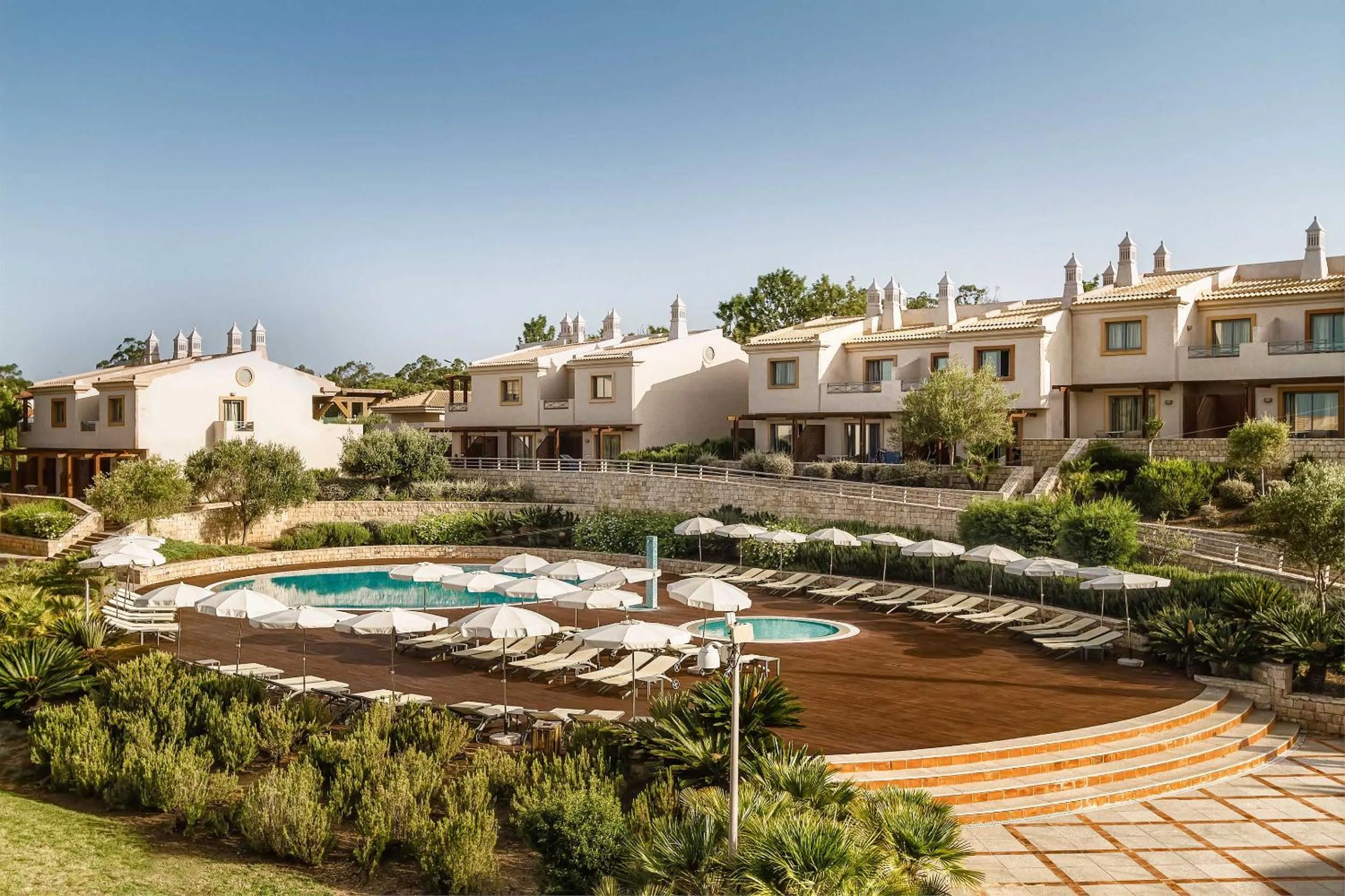 Pool view in Grande Real Santa Eulalia Resort & Hotel Spa
